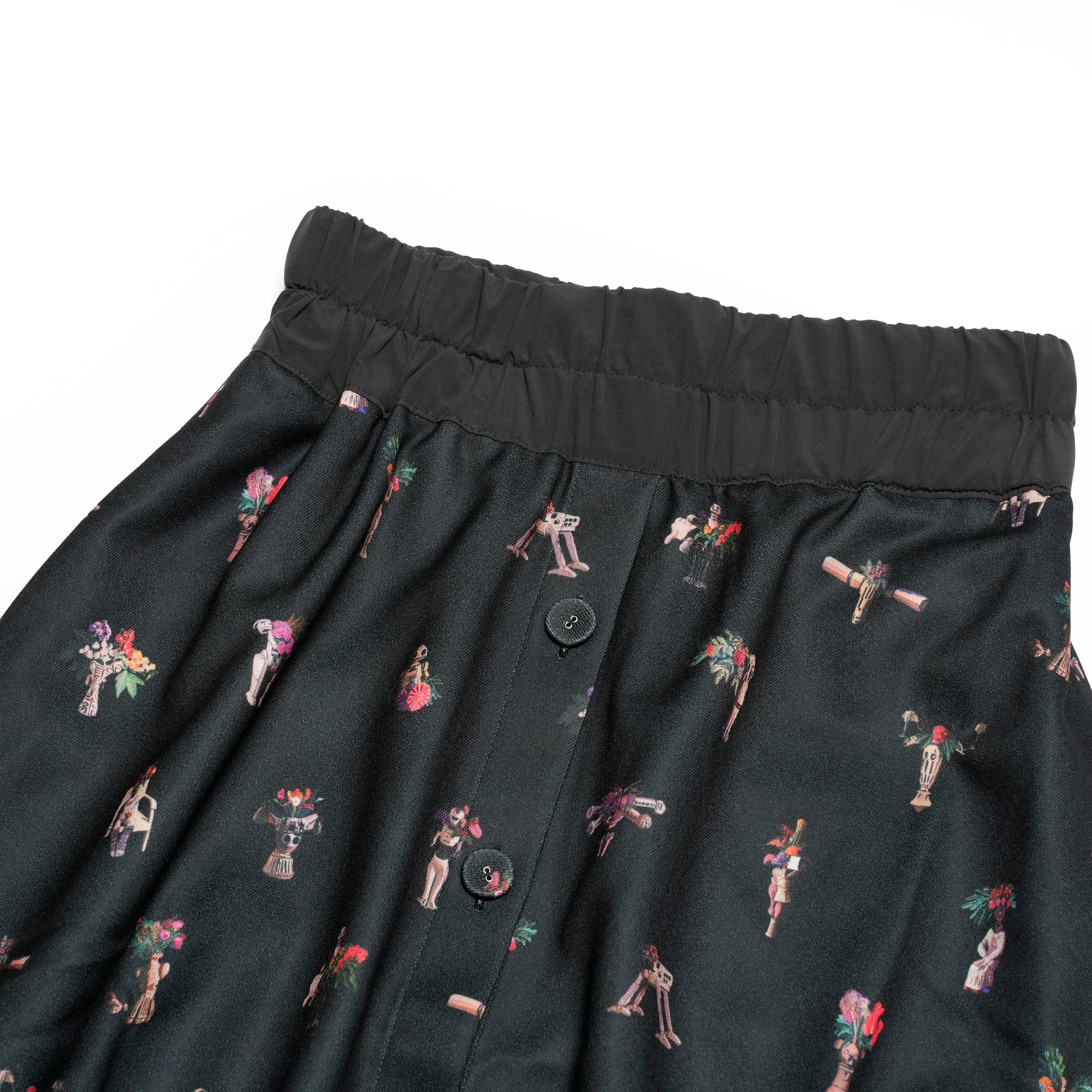 Star Relic Shirt Skirt | Color_Black | No_bsd25aw-05_black【BEDSIDEDRAMA_ベッドサイドドラマ】