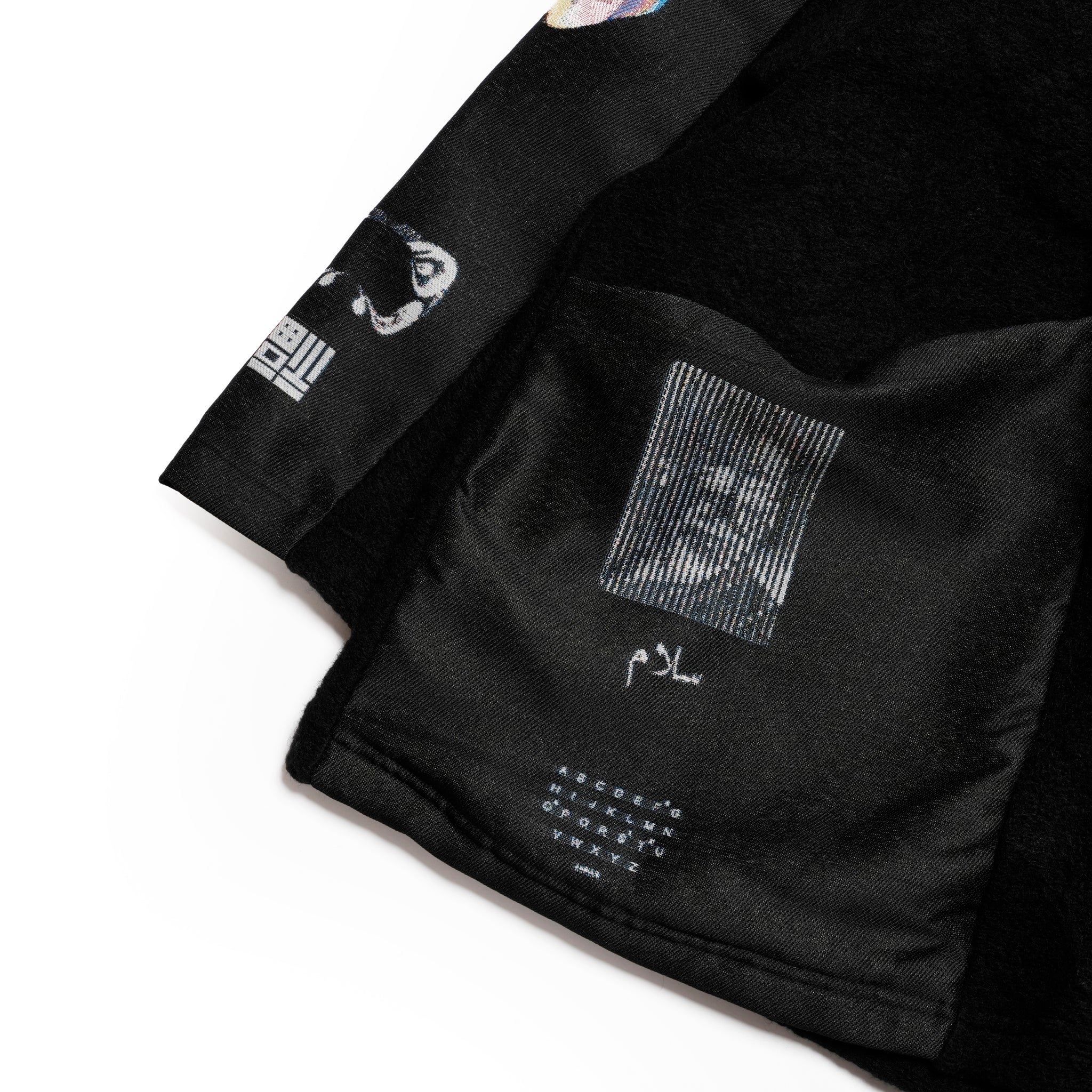 FLAGMENTS MIX PULLOVER | Color_Black | No_sf25aw-17_black【STOF_ストフ】