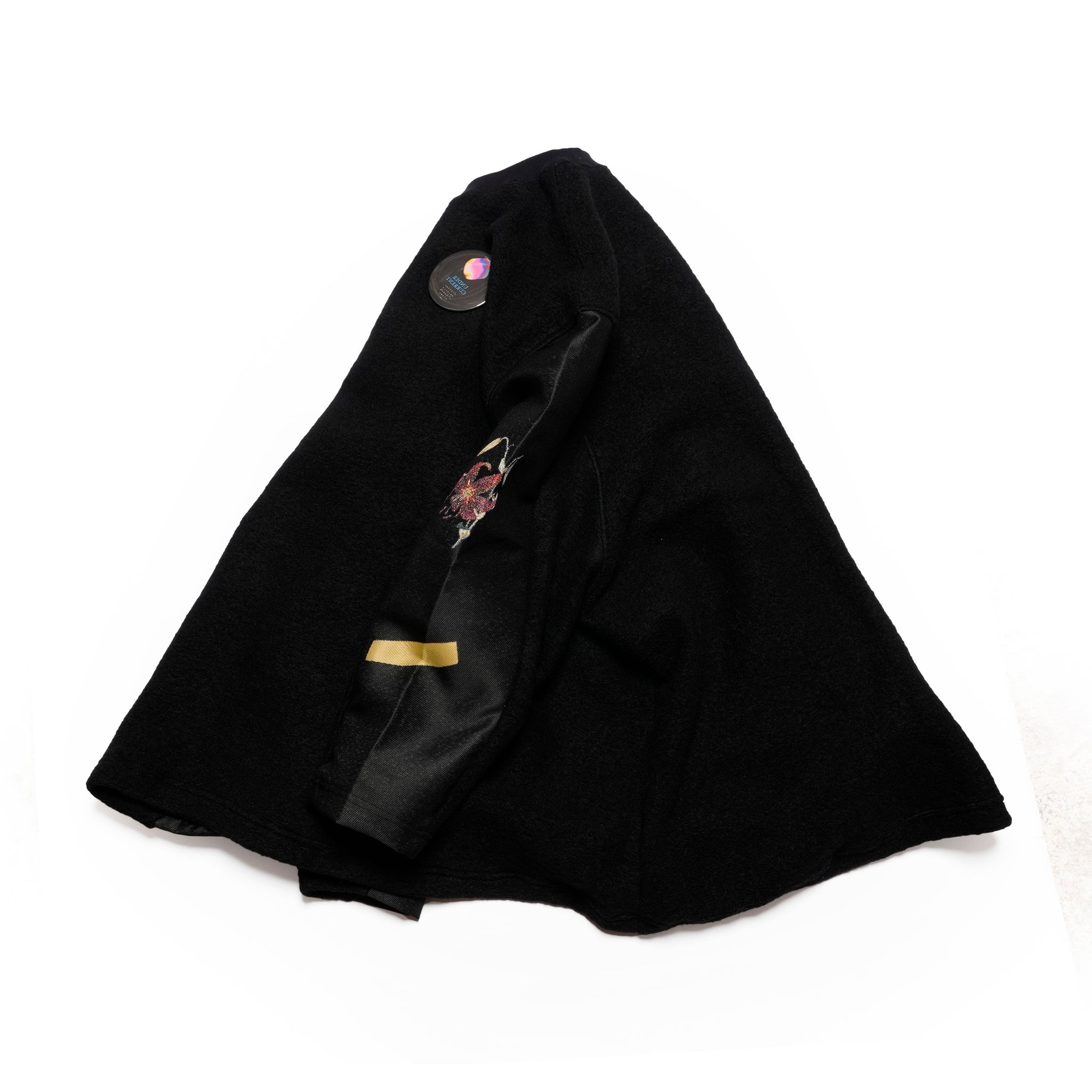 FLAGMENTS MIX PULLOVER | Color_Black | No_sf25aw-17_black【STOF_ストフ】