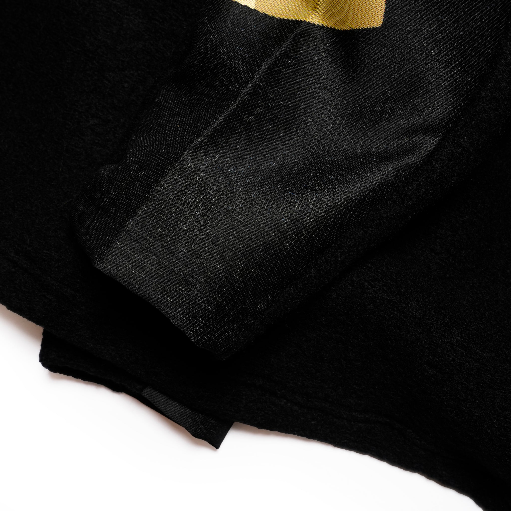 FLAGMENTS MIX PULLOVER | Color_Black | No_sf25aw-17_black【STOF_ストフ】