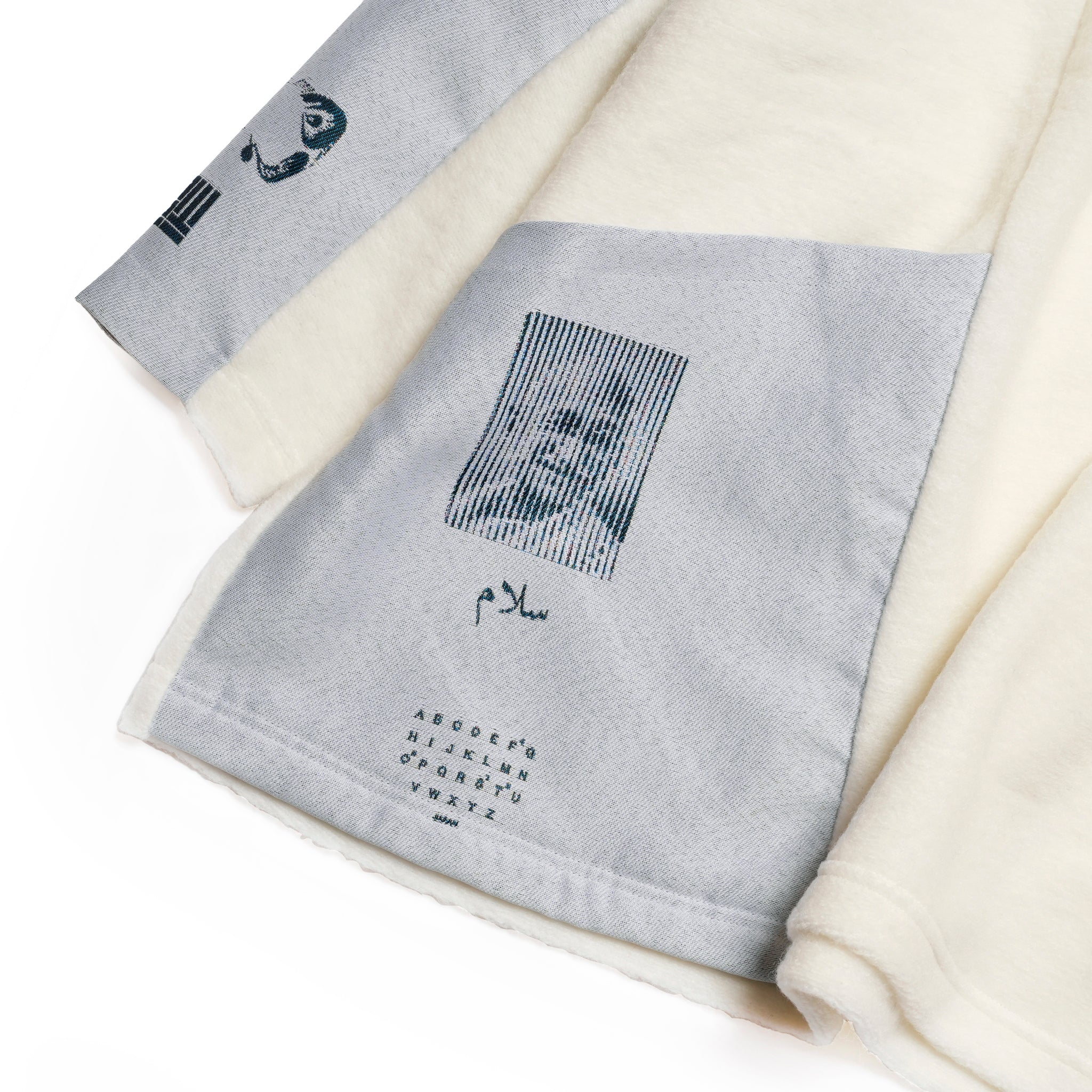 FLAGMENTS MIX PULLOVER | Color_White | No_sf25aw-17_white【STOF_ストフ】