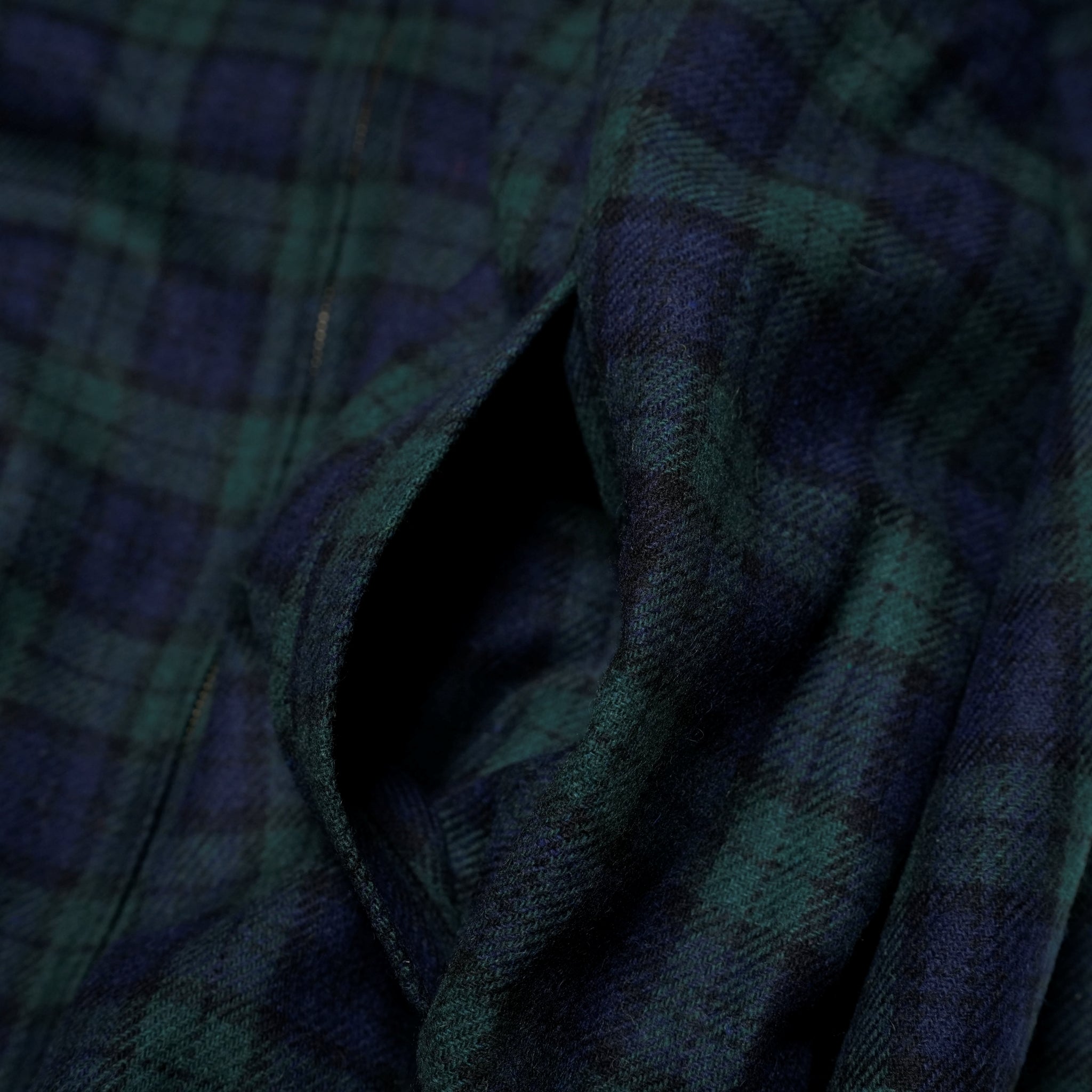 VOO-1199_BLACKWATCH | K.O.C STAND JACKET | Color:Blackwatch【VOO_ヴォー】