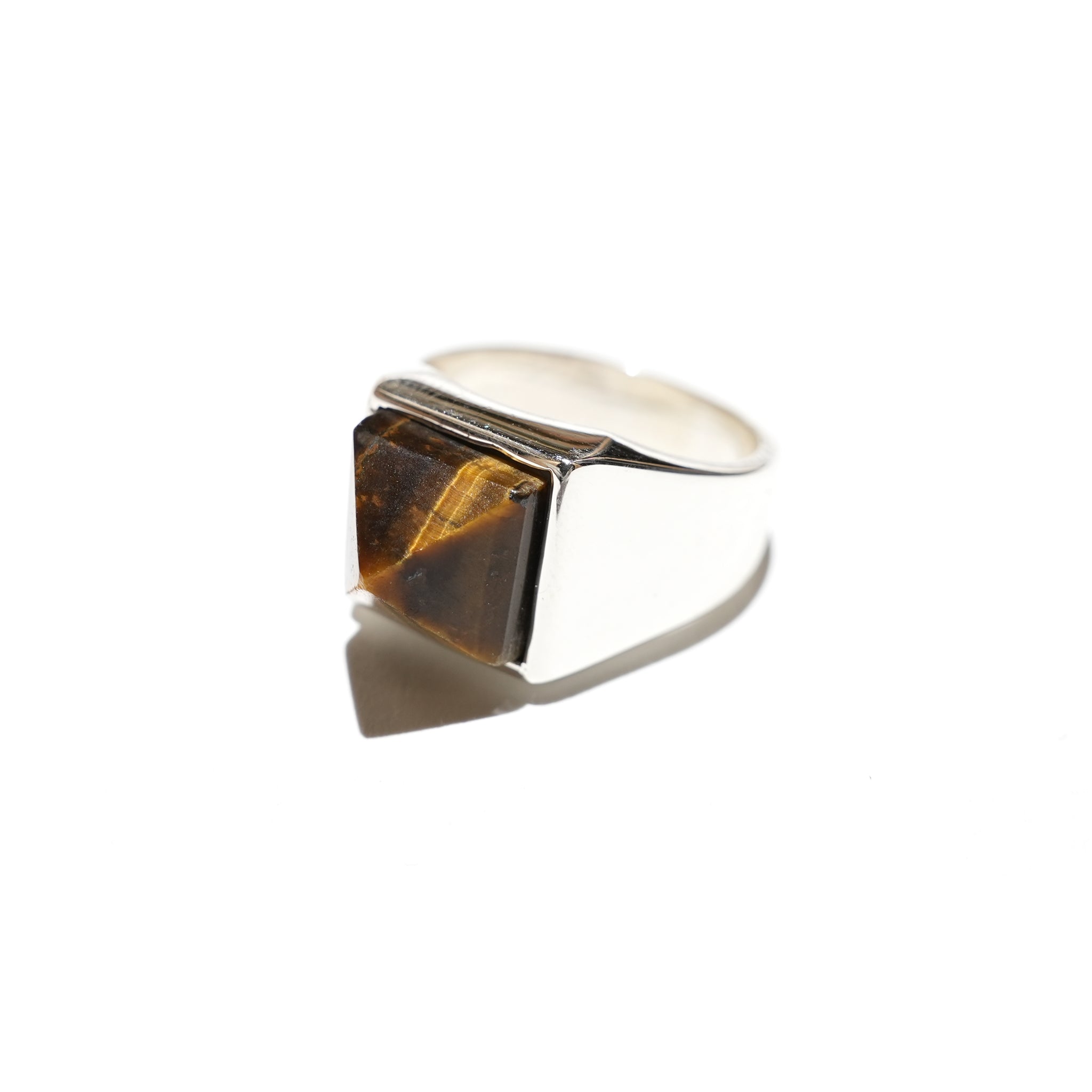 nasring001 | Pyramid Ring | Color:Camel/Black【NASNGWAM_ナスングワム】