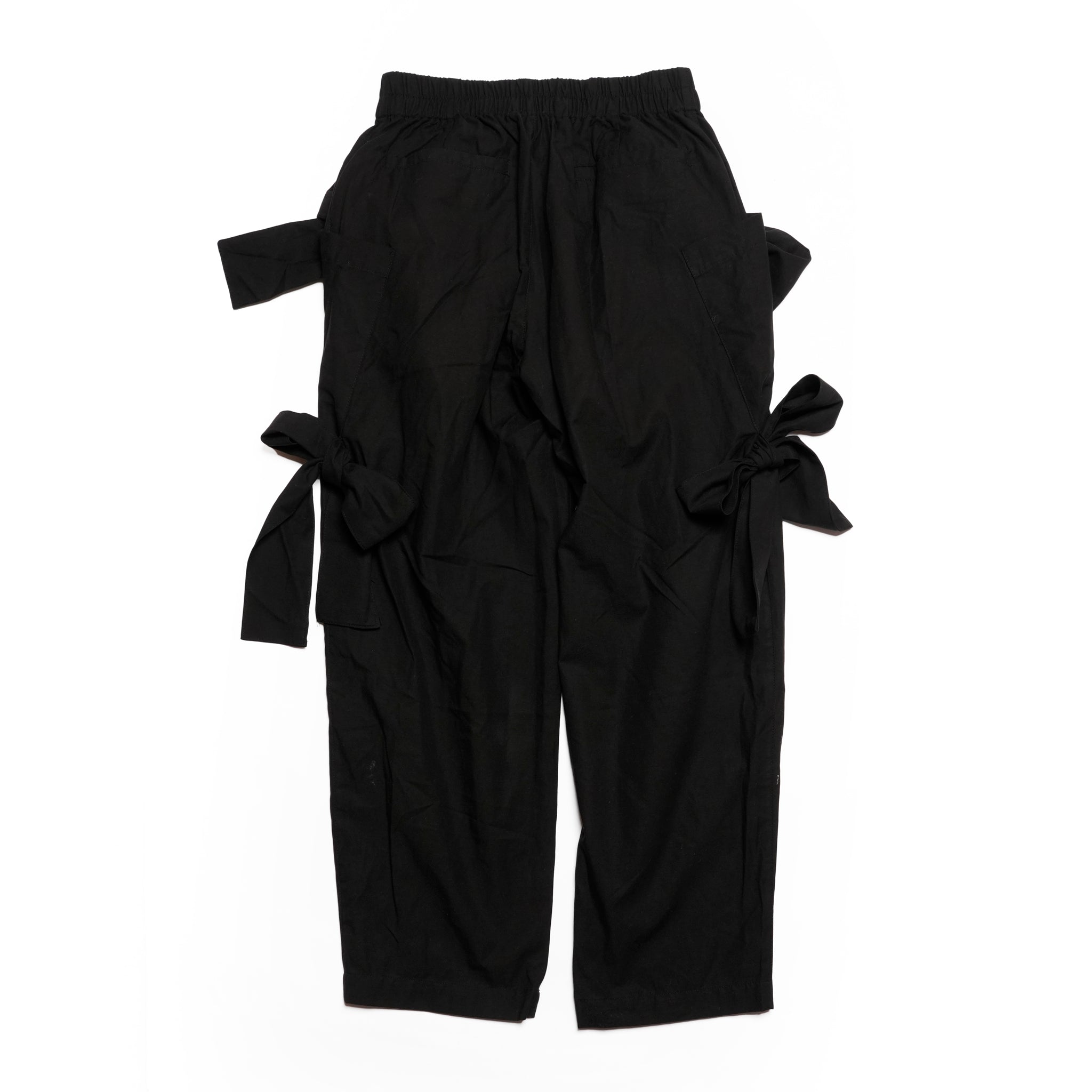 Demar Bow Trousers | Color_Black | No_32SM02TRM077BLK_BLACK【SISTER JANE_シスタージェーン】