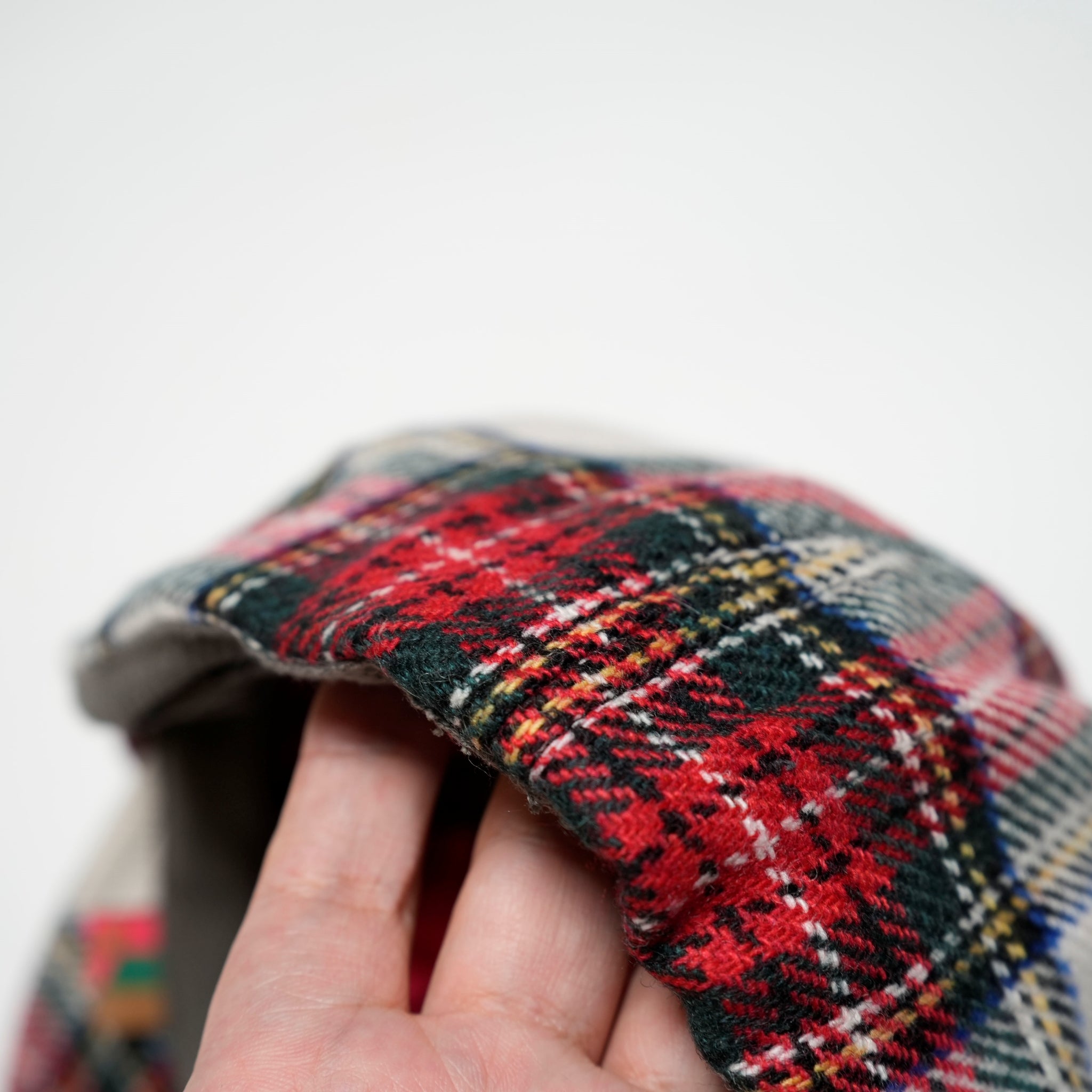 VOO-1206_TARTAN | K.O.C WOOL CAP | Color:Tartan【VOO_ヴォー】