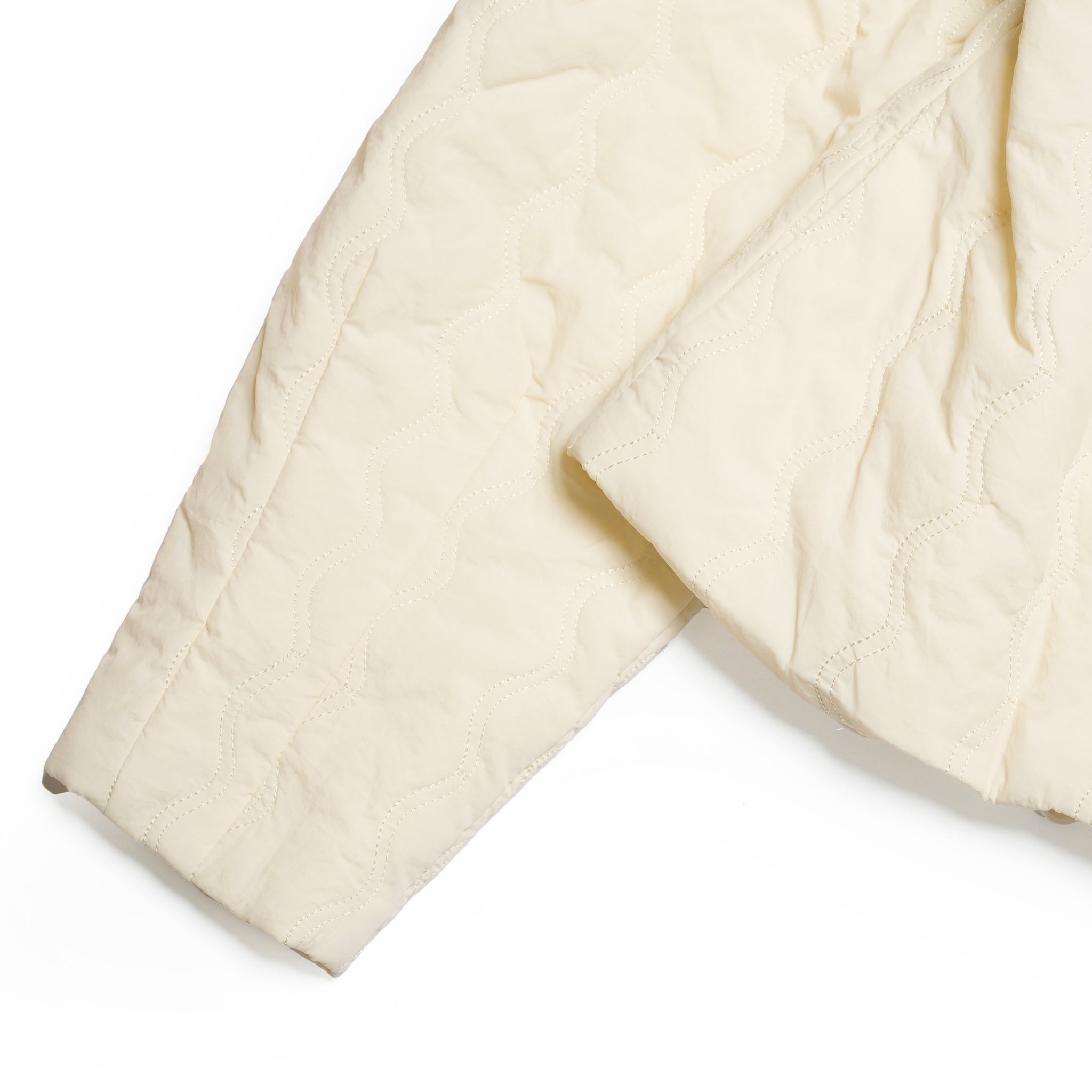 Jules Quilted Jacket | Color_Ivory | No_32GH02JKG132IVO_IVORY【GHOSPELL_ゴスペル】