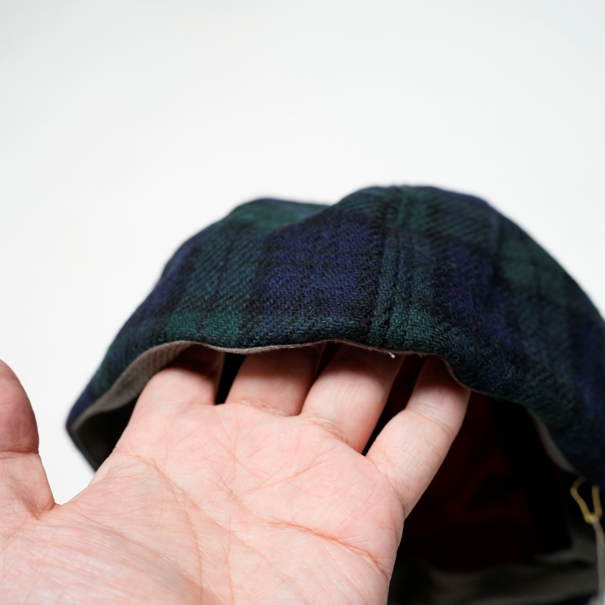 VOO-1206_BLACKWATCH | K.O.C WOOL CAP | Color:Blackwatch【VOO_ヴォー】