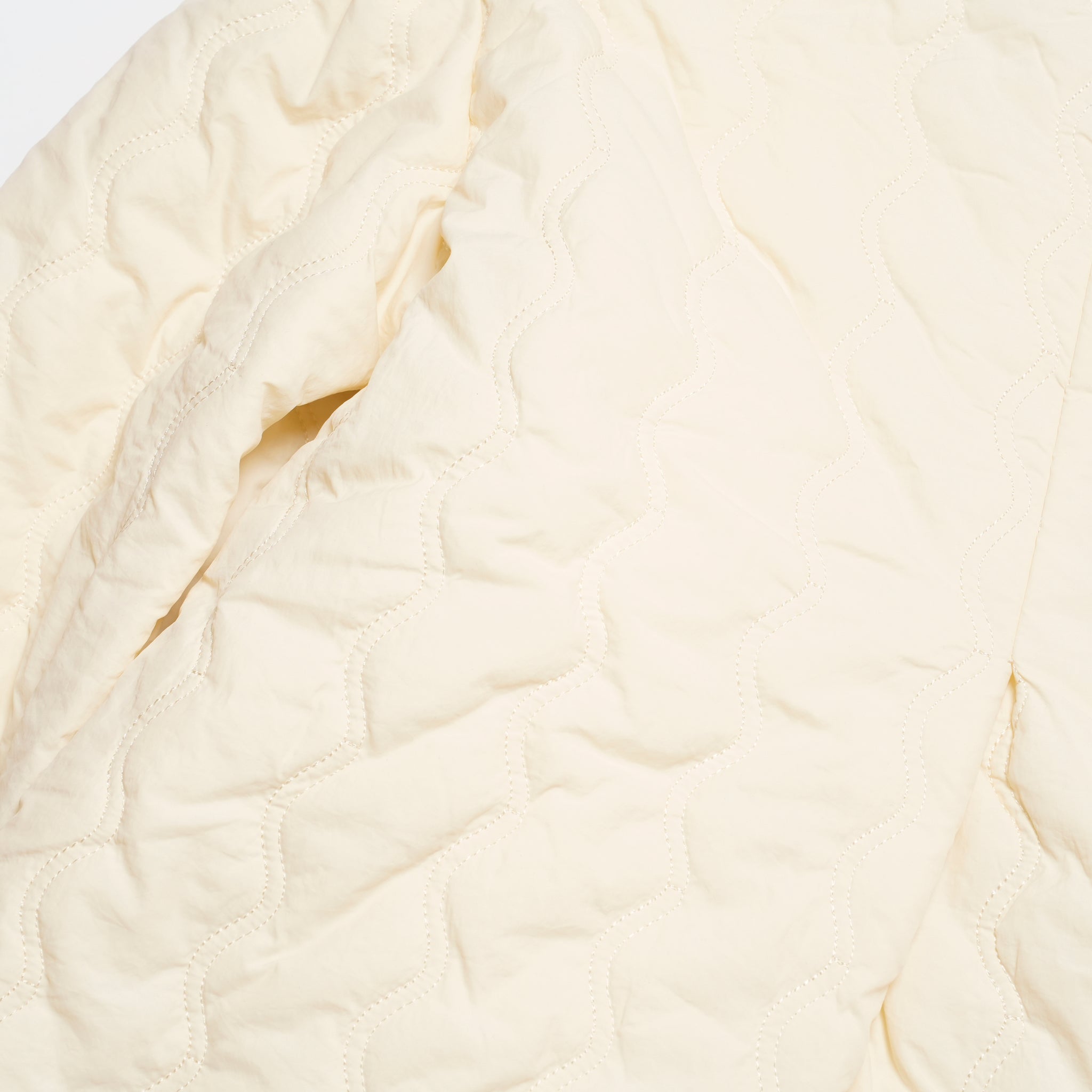Jules Quilted Jacket | Color_Ivory | No_32GH02JKG132IVO_IVORY【GHOSPELL_ゴスペル】