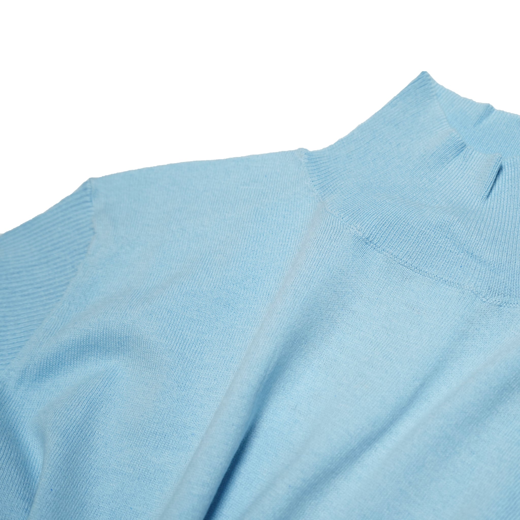 Color Block Knit – Blue | WHYTO