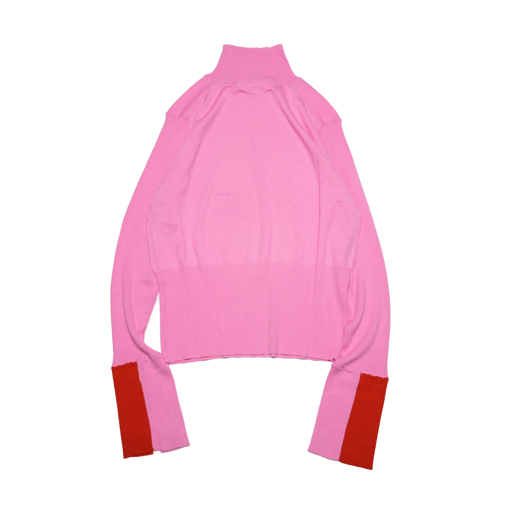 Color Block Knit – Pink | WHYTO