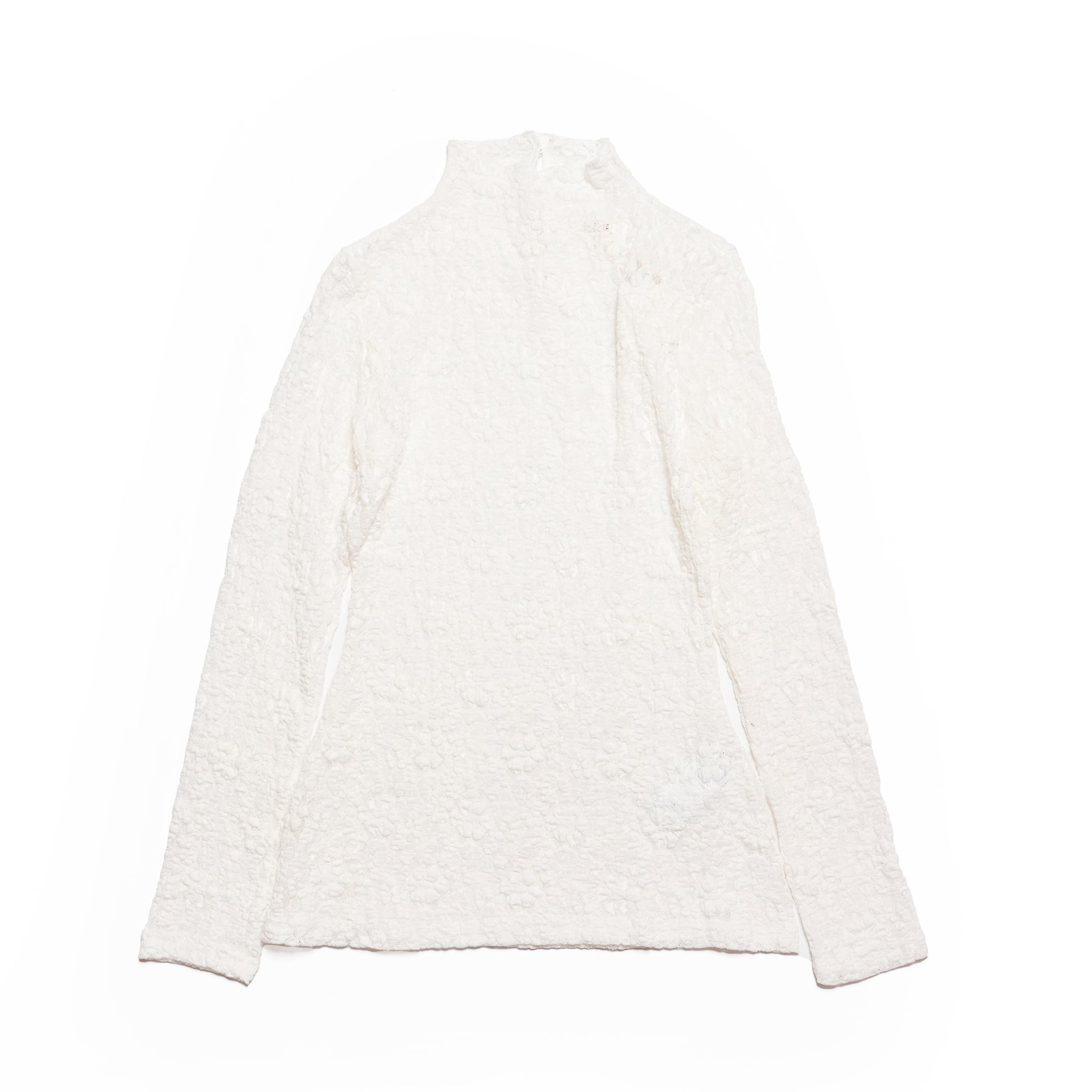 Willis Lace Top | Color_White | No_32GH02TOG401WHT_WHITE【GHOSPELL_ゴスペル】