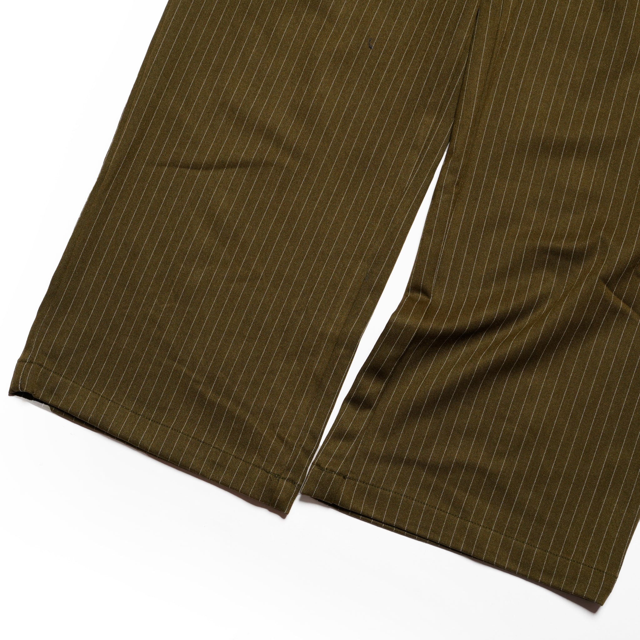 Bettie Pinstripe Trousers | Color_Khaki | No_32GH02TRG159KAK_KHAKI【GHOSPELL_ゴスペル】