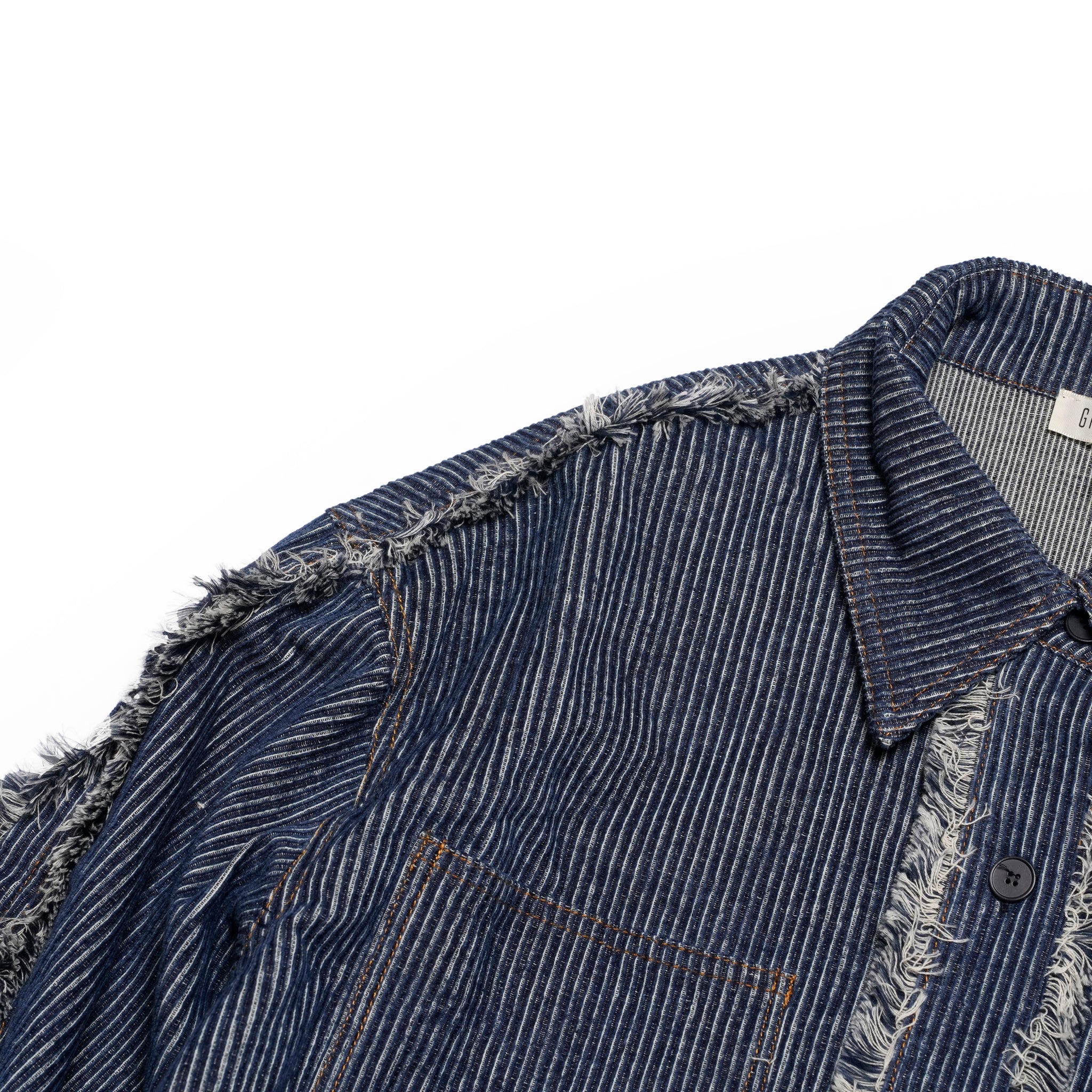 Roxanne Shirt | Color_Denim | No_32GH02BLG370DEN_DENIM【GHOSPELL_ゴスペル】