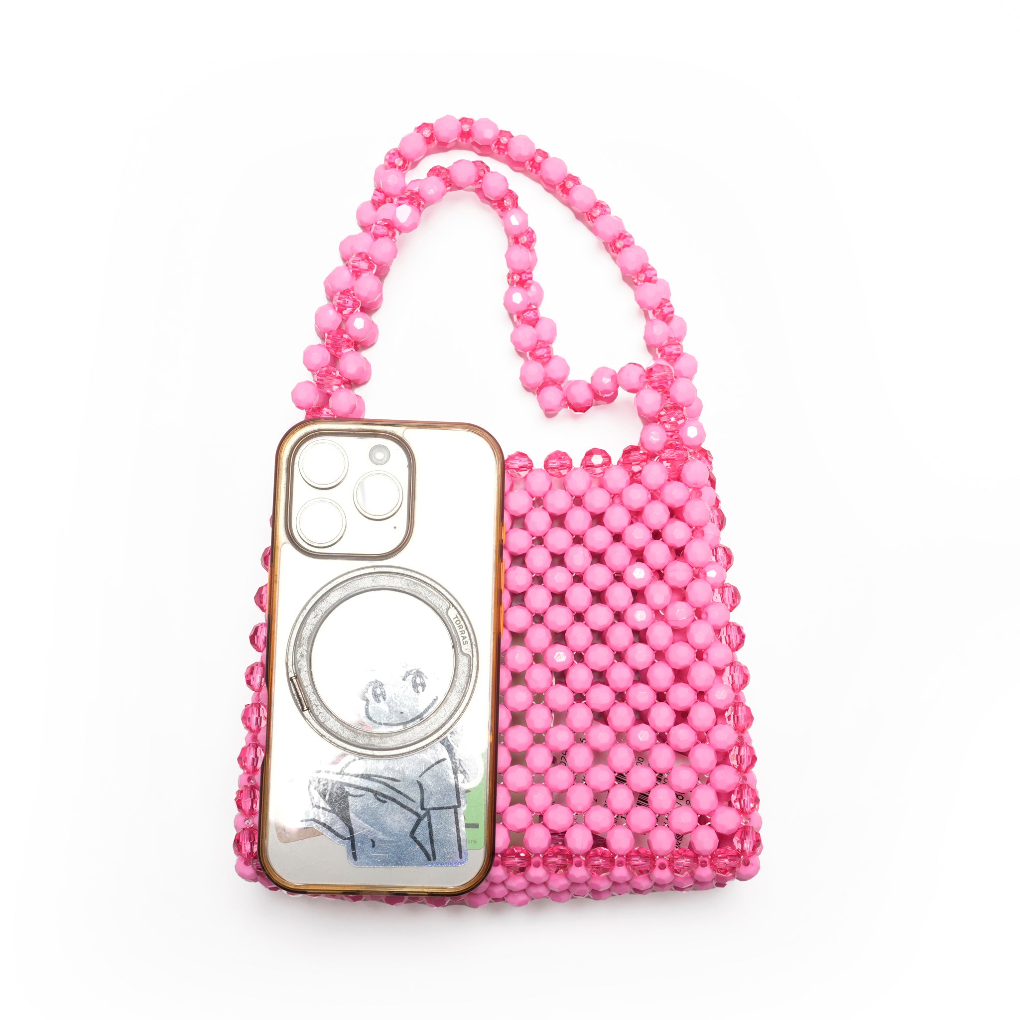 Momento Bead Bag | Color_Pink | No_32SJ02BG038PNK_PINK【SISTER JANE_シスタージェーン】