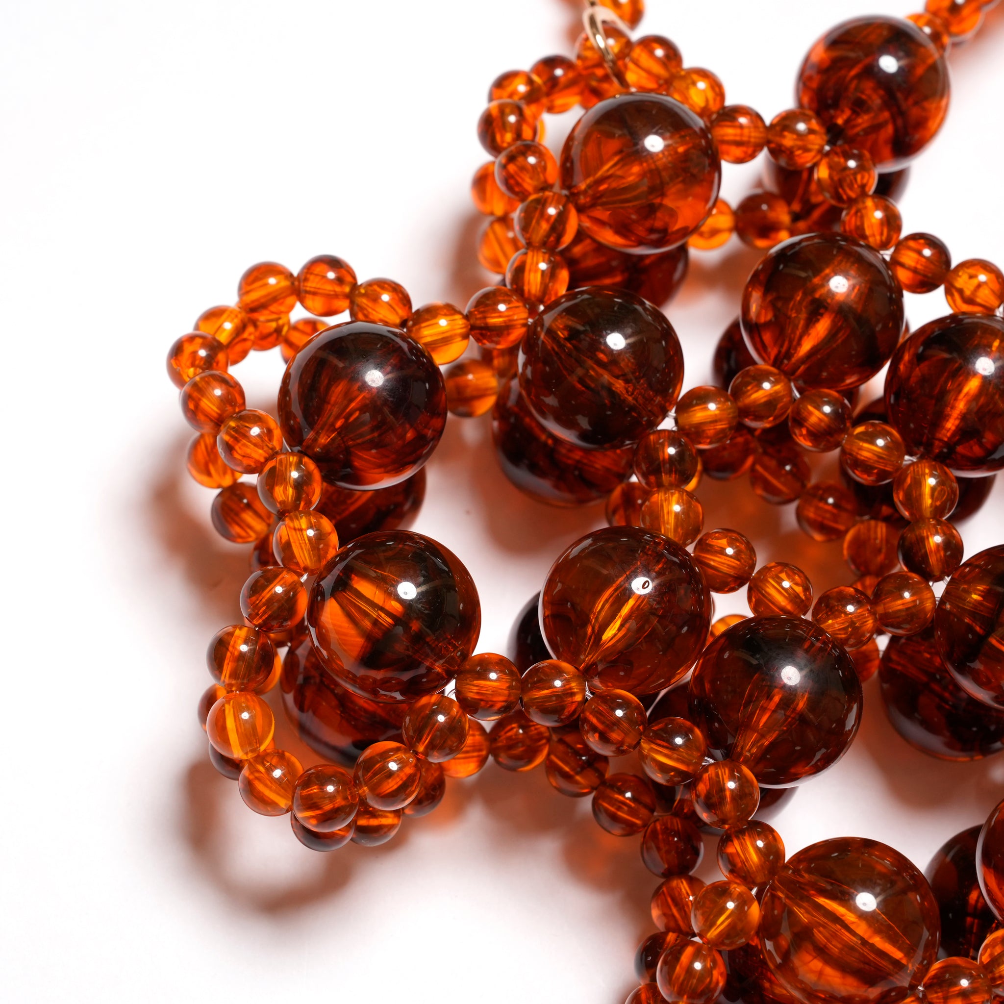 Knick Knack Bead Mini Bag | Color_Orange | No_32SJ02BG037ORG_ORANGE【SISTER JANE_シスタージェーン】