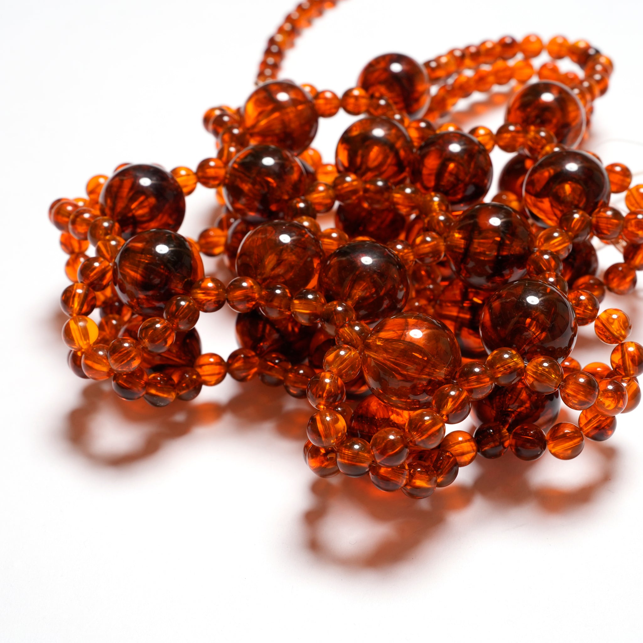 Knick Knack Bead Mini Bag | Color_Orange | No_32SJ02BG037ORG_ORANGE【SISTER JANE_シスタージェーン】