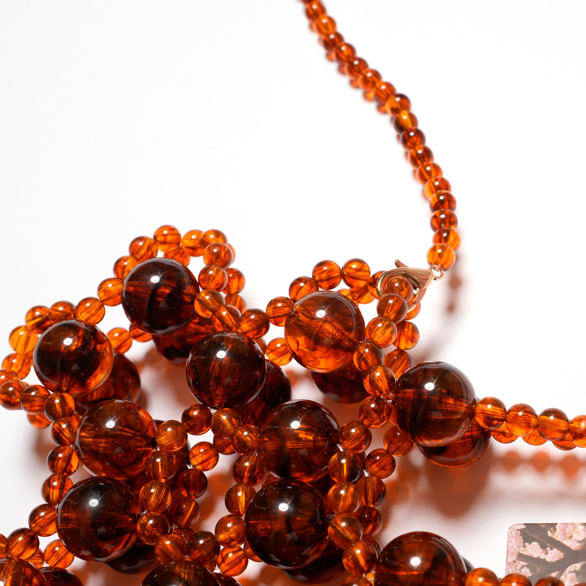 Knick Knack Bead Mini Bag | Color_Orange | No_32SJ02BG037ORG_ORANGE【SISTER JANE_シスタージェーン】
