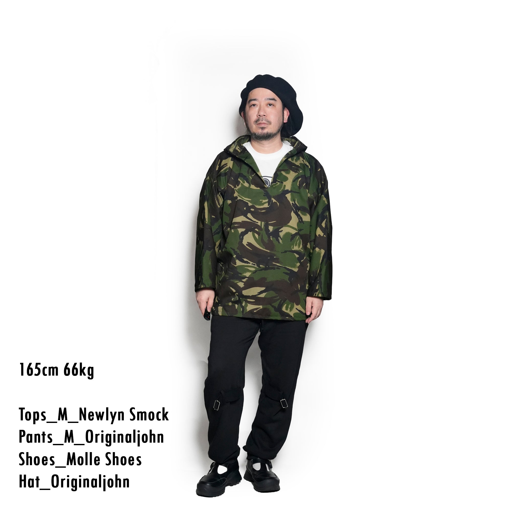 Hood Smocks Side POcket_Nato Camo | Hood Smocks Sise Pk | Color:Nato Camo【NEWLYN SMOCK】