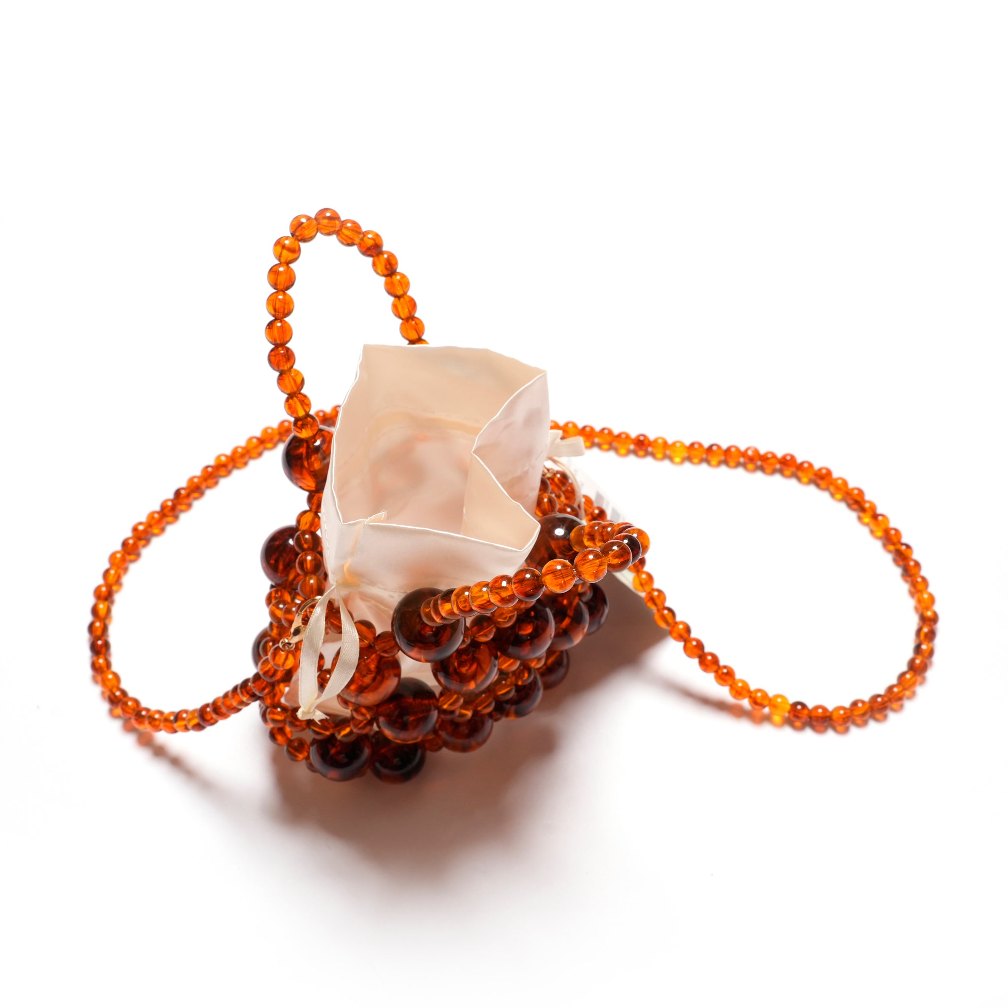 Knick Knack Bead Mini Bag | Color_Orange | No_32SJ02BG037ORG_ORANGE【SISTER JANE_シスタージェーン】