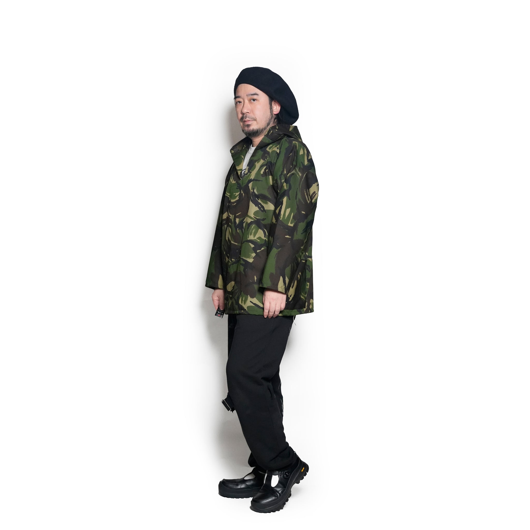 Hood Smocks Side POcket_Nato Camo | Hood Smocks Sise Pk | Color:Nato Camo【NEWLYN SMOCK】