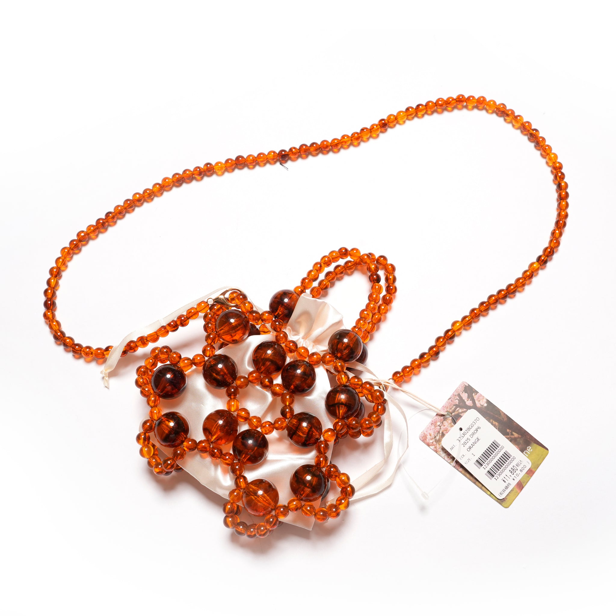 Knick Knack Bead Mini Bag | Color_Orange | No_32SJ02BG037ORG_ORANGE【SISTER JANE_シスタージェーン】
