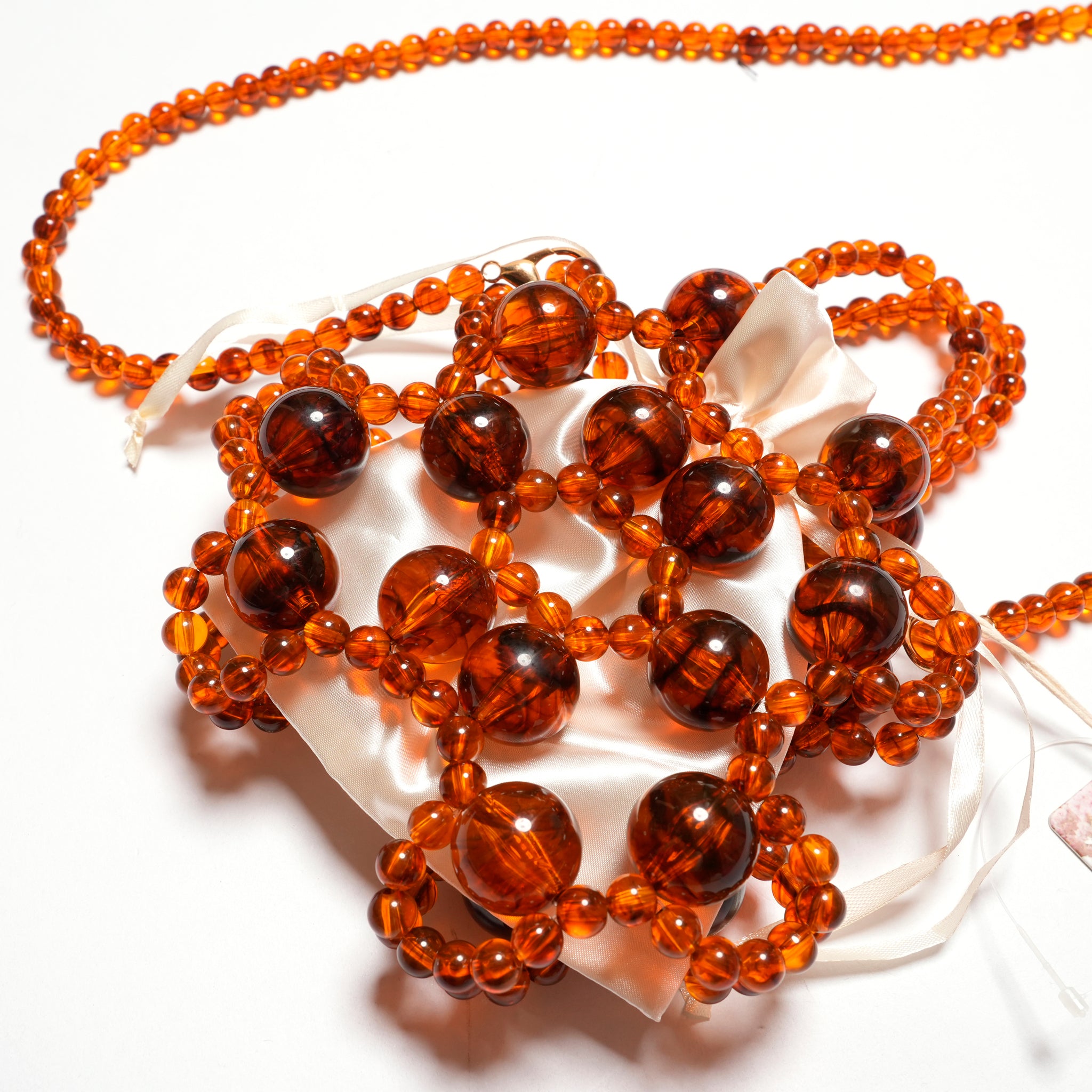 Knick Knack Bead Mini Bag | Color_Orange | No_32SJ02BG037ORG_ORANGE【SISTER JANE_シスタージェーン】