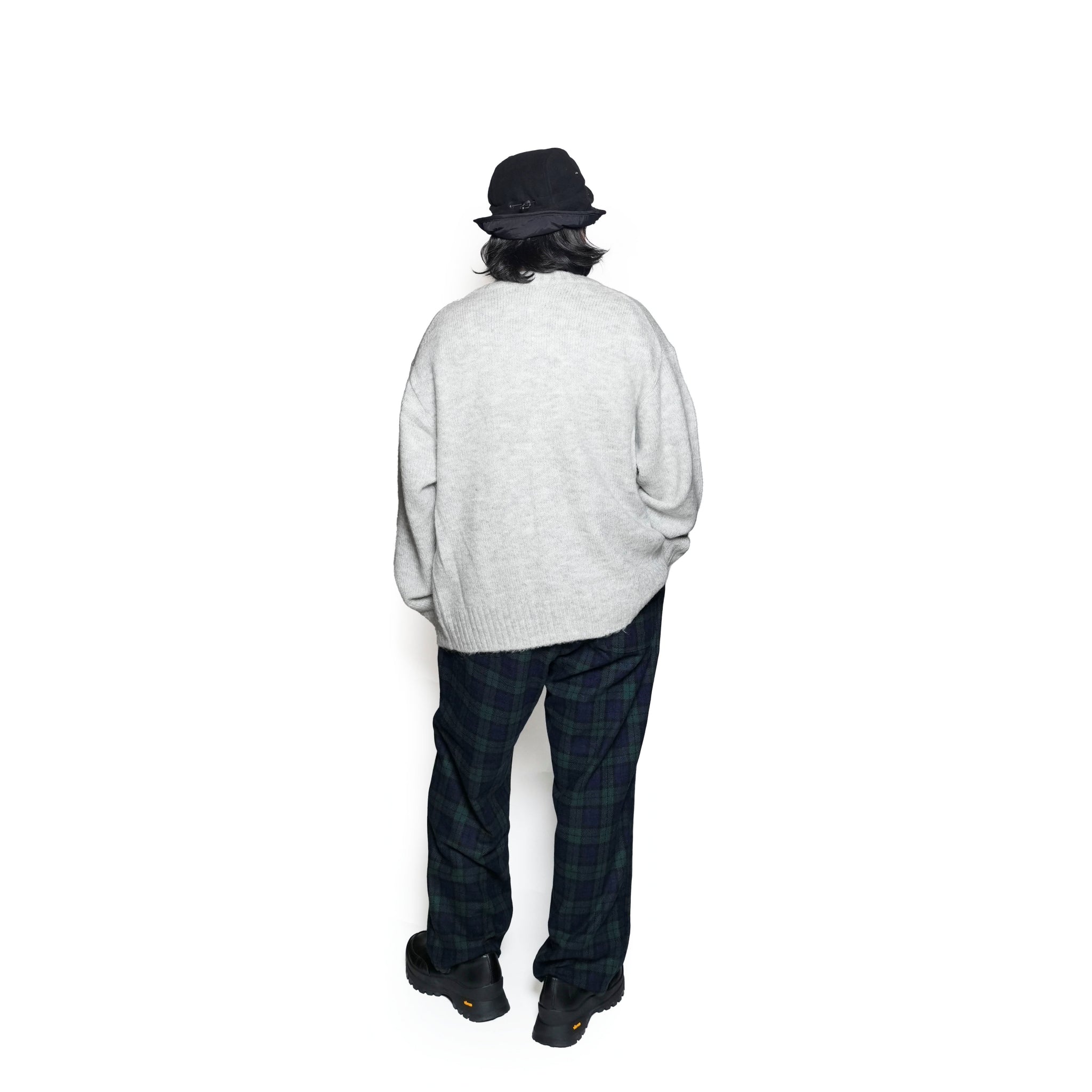 VOO-1198_ASH | CARDIGAN | Color:Ash【VOO_ヴォー】