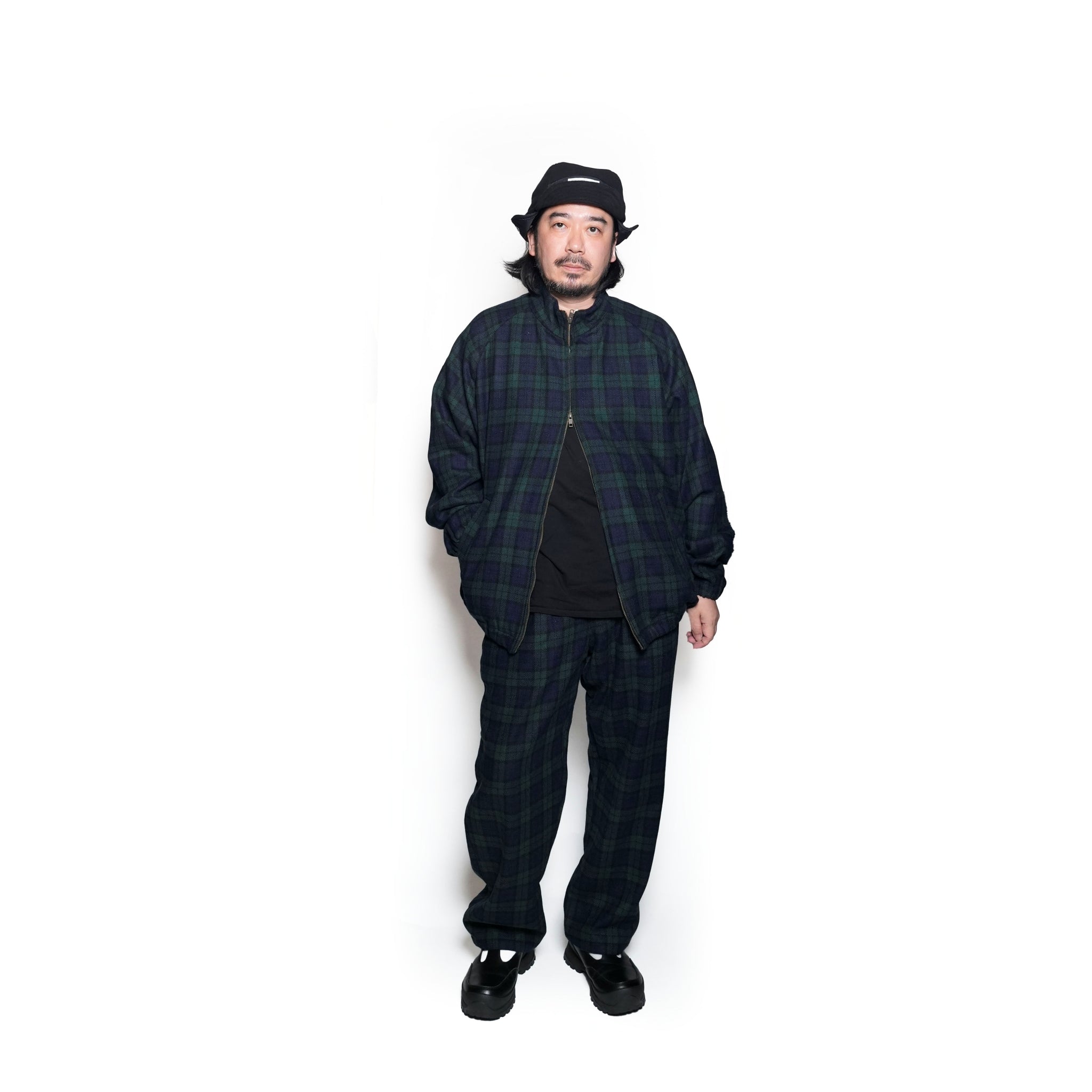VOO-1199_BLACKWATCH | K.O.C STAND JACKET | Color:Blackwatch【VOO_ヴォー】