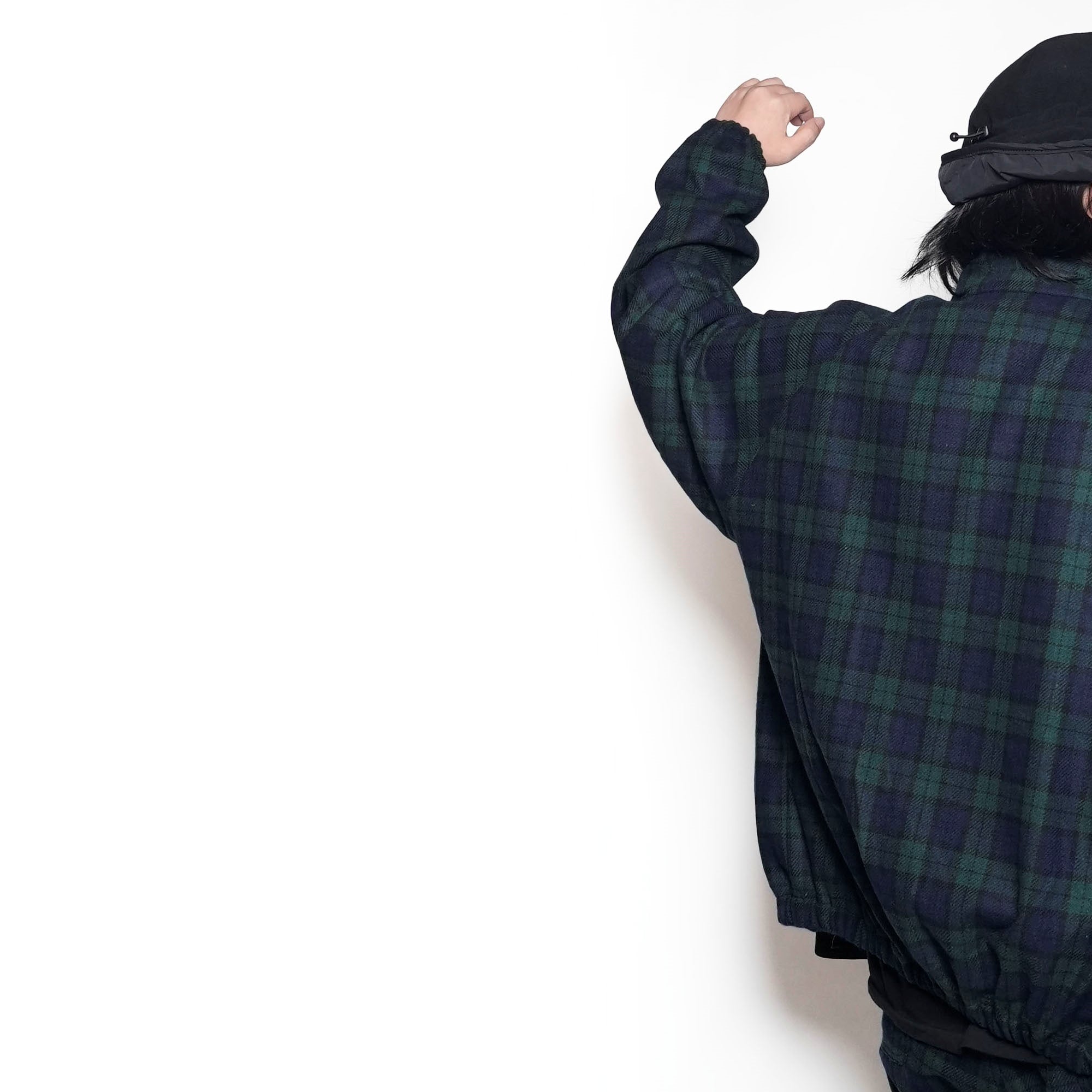 VOO-1199_BLACKWATCH | K.O.C STAND JACKET | Color:Blackwatch【VOO_ヴォー】