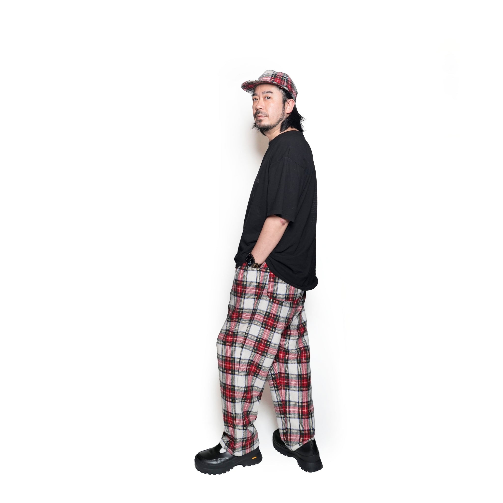 VOO-1200_TARTAN | K.O.C EZ SLACKS | Color:Tartan【VOO_ヴォー】