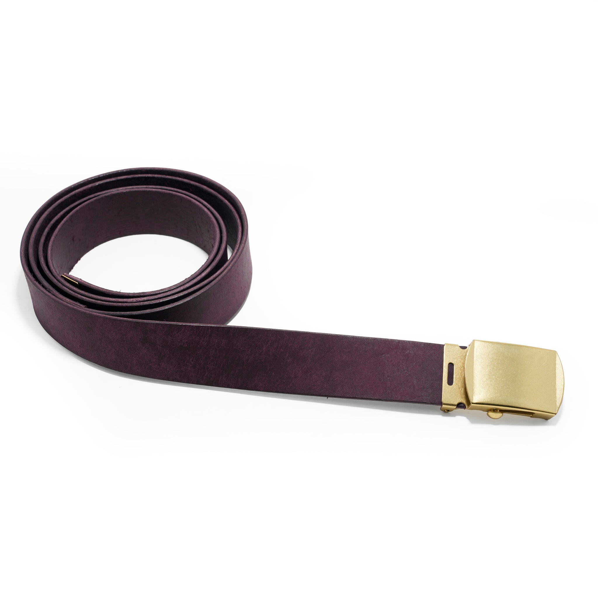 PG251500 | レザーガチャベルト | Color:5 Colors |【SARANAM_サラナン】