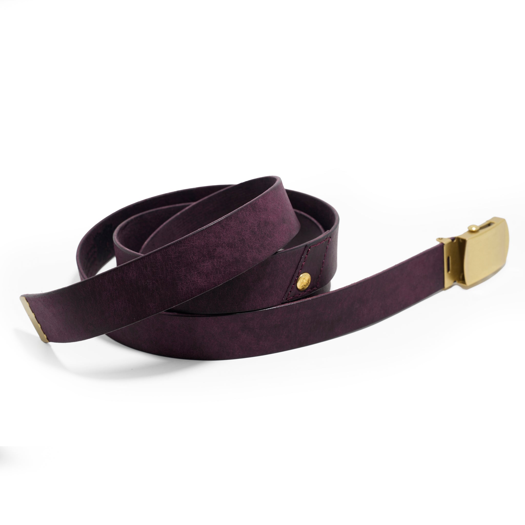 PG251500 | レザーガチャベルト | Color:5 Colors |【SARANAM_サラナン】