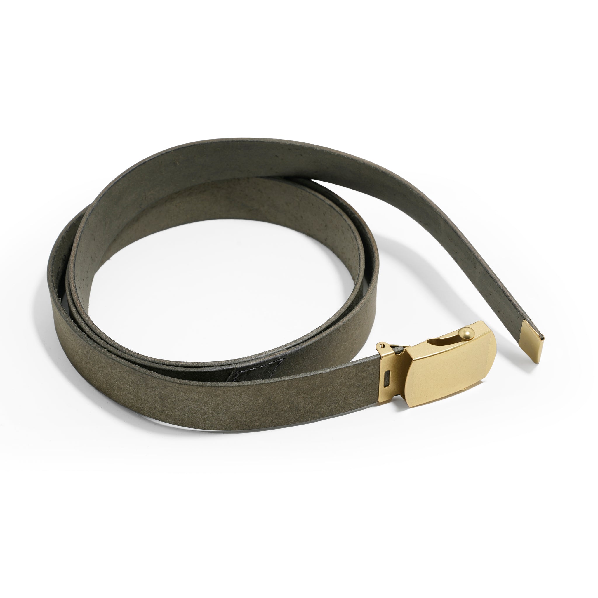 PG251500 | レザーガチャベルト | Color:5 Colors |【SARANAM_サラナン】