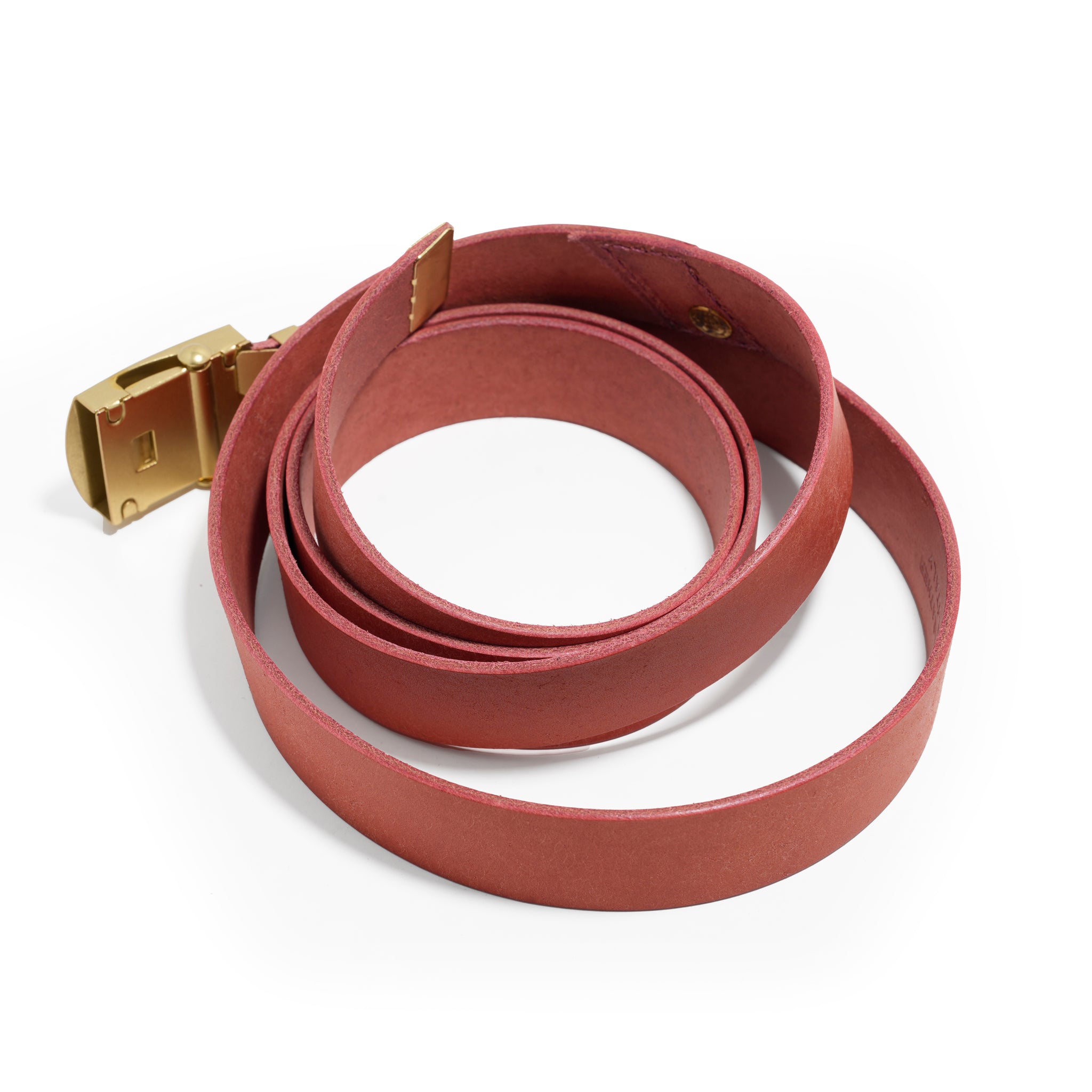 PG251500 | レザーガチャベルト | Color:5 Colors |【SARANAM_サラナン】