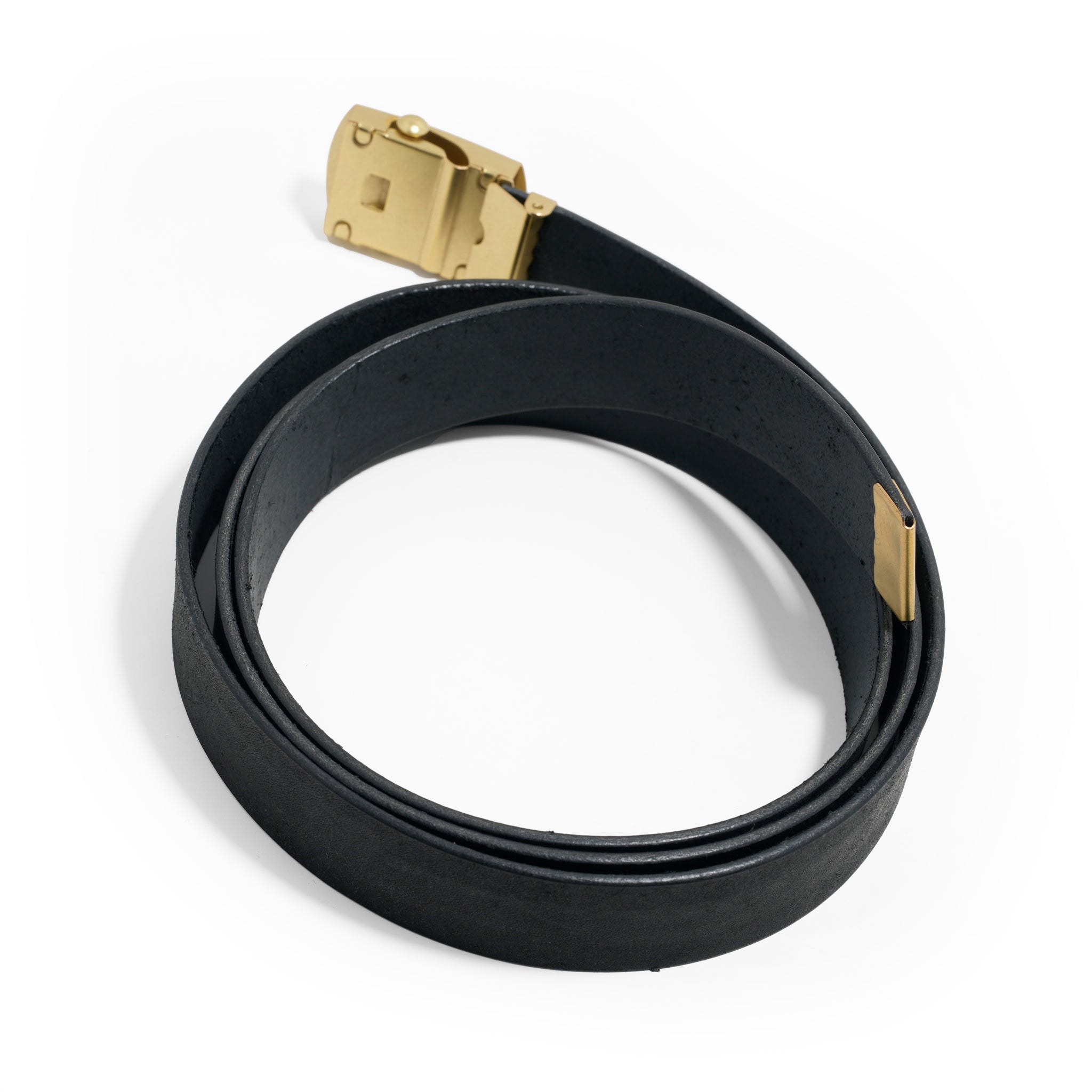 PG251500 | レザーガチャベルト | Color:5 Colors |【SARANAM_サラナン】