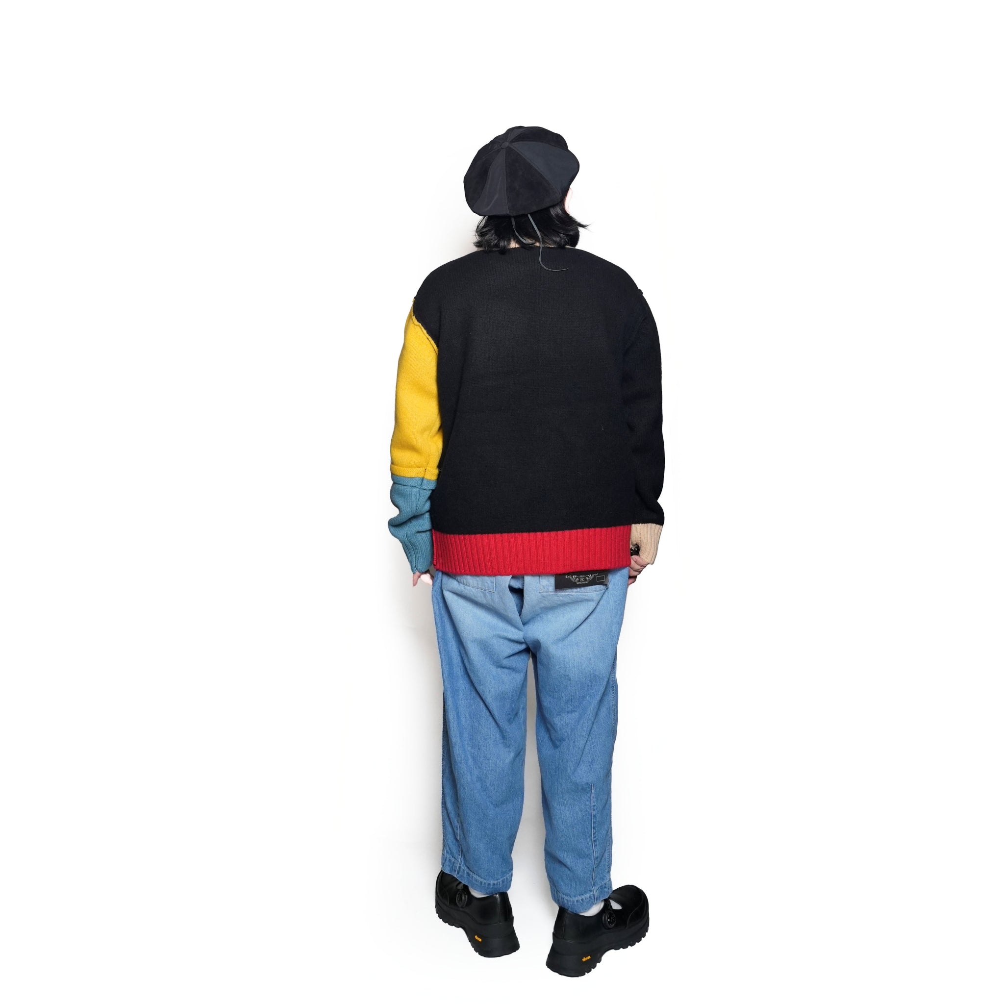 24#08-1030-0_Black | SIX-PATERN KNIT | Color:Black【MINAMI ANDERSON_ミナミアンダーソン】