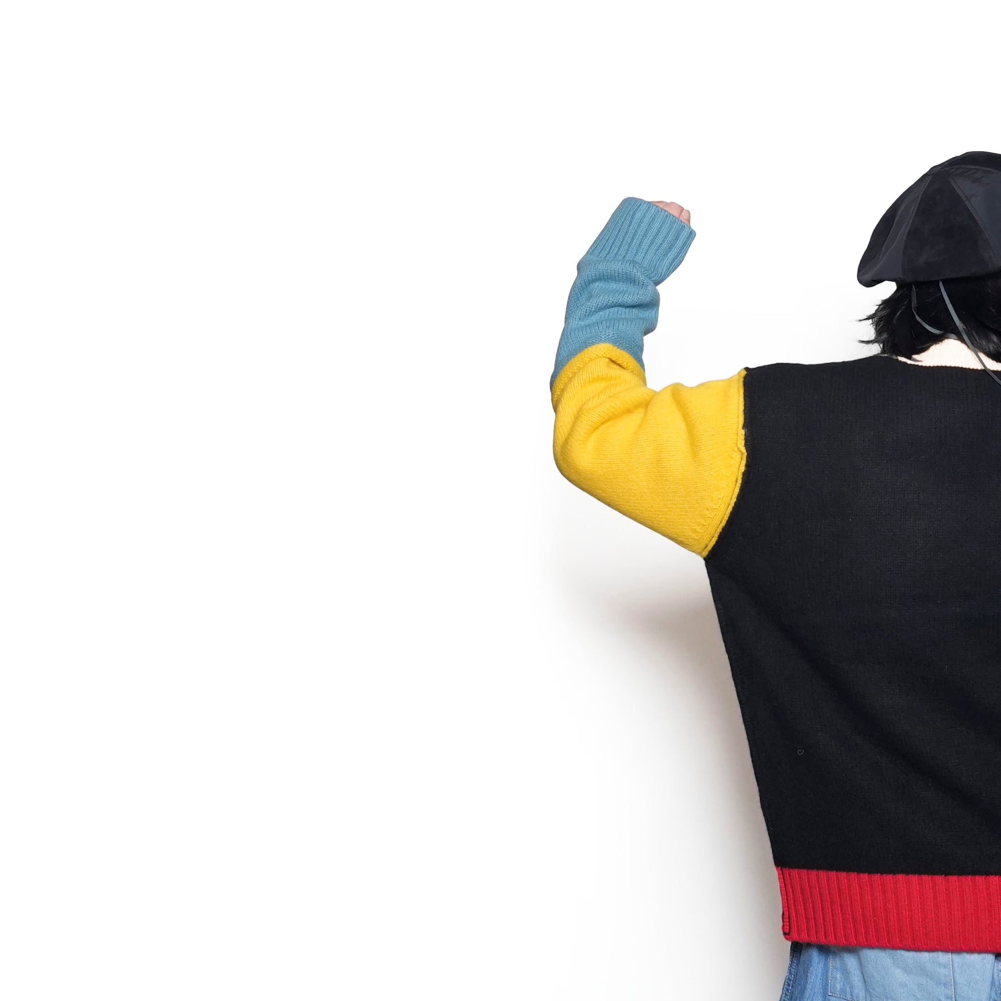 24#08-1030-0_Black | SIX-PATERN KNIT | Color:Black【MINAMI ANDERSON_ミナミアンダーソン】