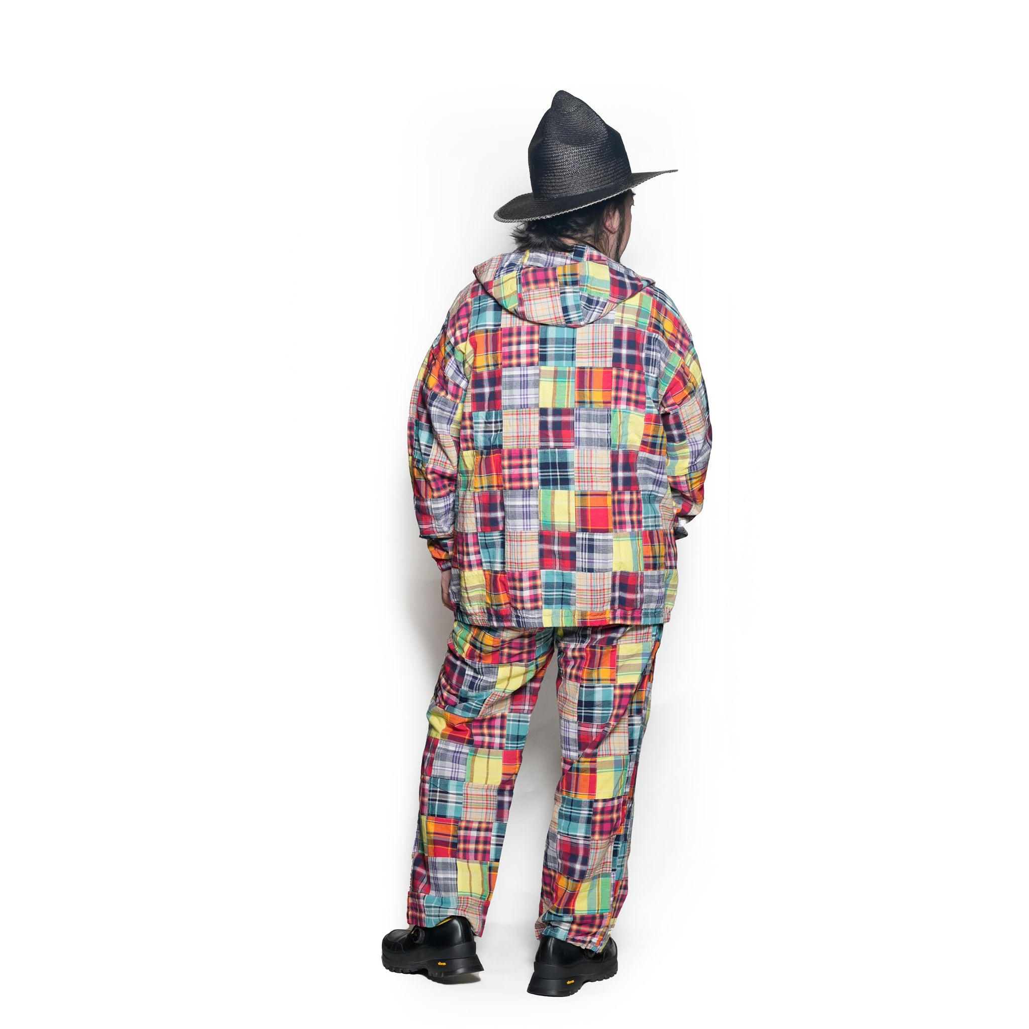 P0703301_01-CHECK | JACK TUCK PANTS | Color:01-Check【NASNGWAM_ナスングワム】【archive】