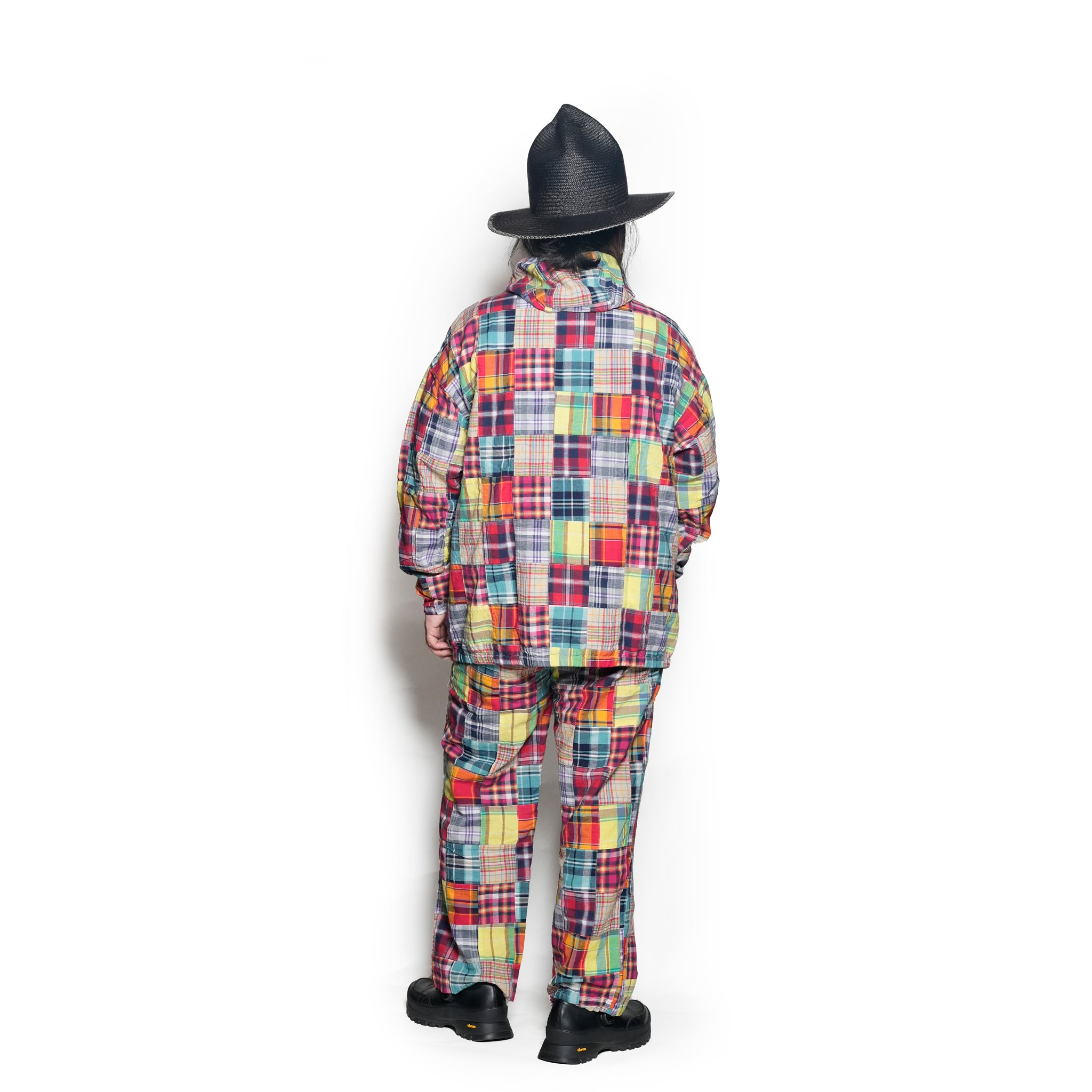 P0703301_01-CHECK | JACK TUCK PANTS | Color:01-Check【NASNGWAM_ナスングワム】【archive】