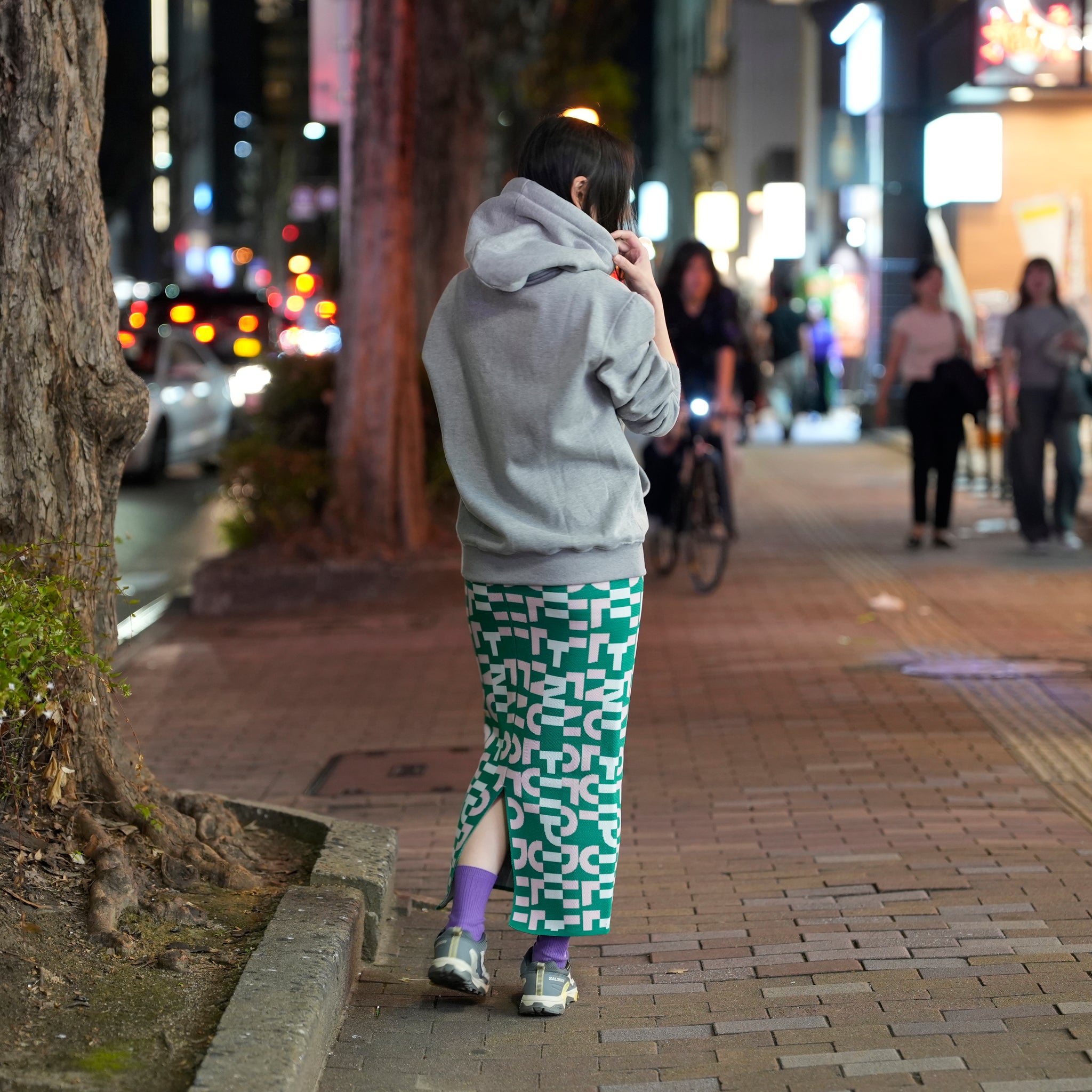 Demar Bow Hoodie | Color_Gray | No_32SM02TOM018GRY_GRAY【SISTER JANE_シスタージェーン】