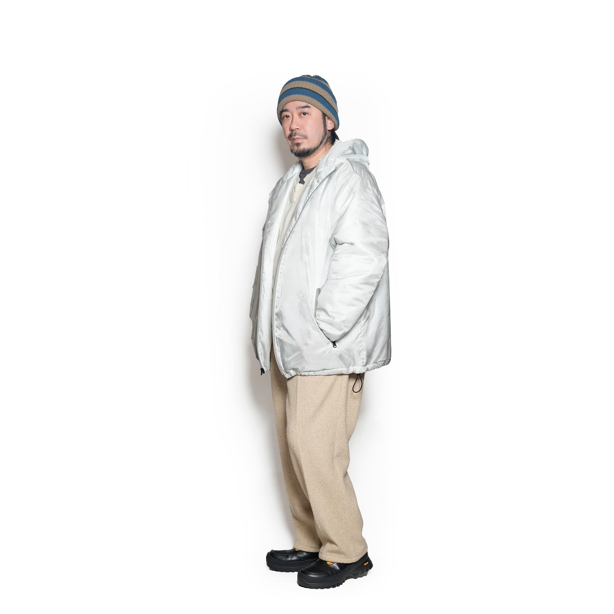 MARBLE Mt.PARKA | Color_Milk | No_voo-1253_milk【VOO_ヴォー】【入荷予定アイテム・入荷連絡可能】