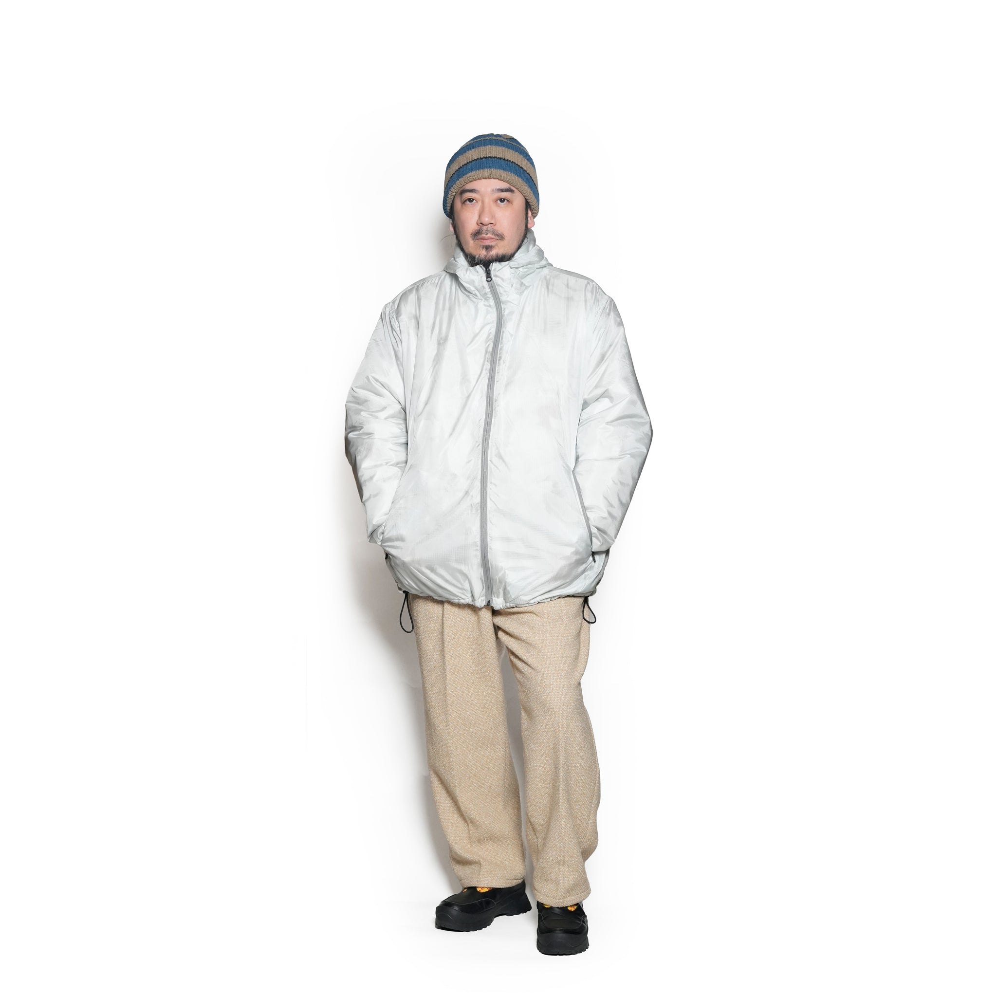 MARBLE Mt.PARKA | Color_Milk | No_voo-1253_milk【VOO_ヴォー】【入荷予定アイテム・入荷連絡可能】