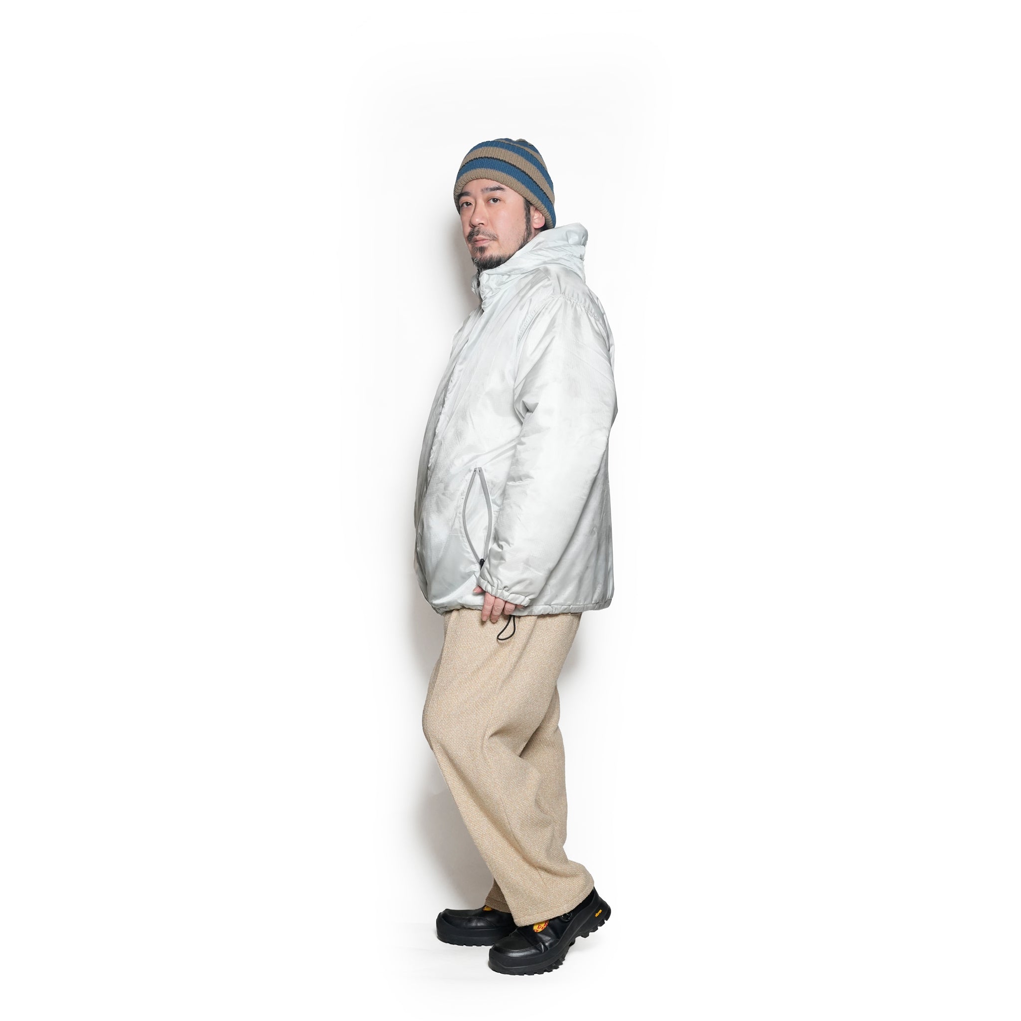MARBLE Mt.PARKA | Color_Milk | No_voo-1253_milk【VOO_ヴォー】【入荷予定アイテム・入荷連絡可能】