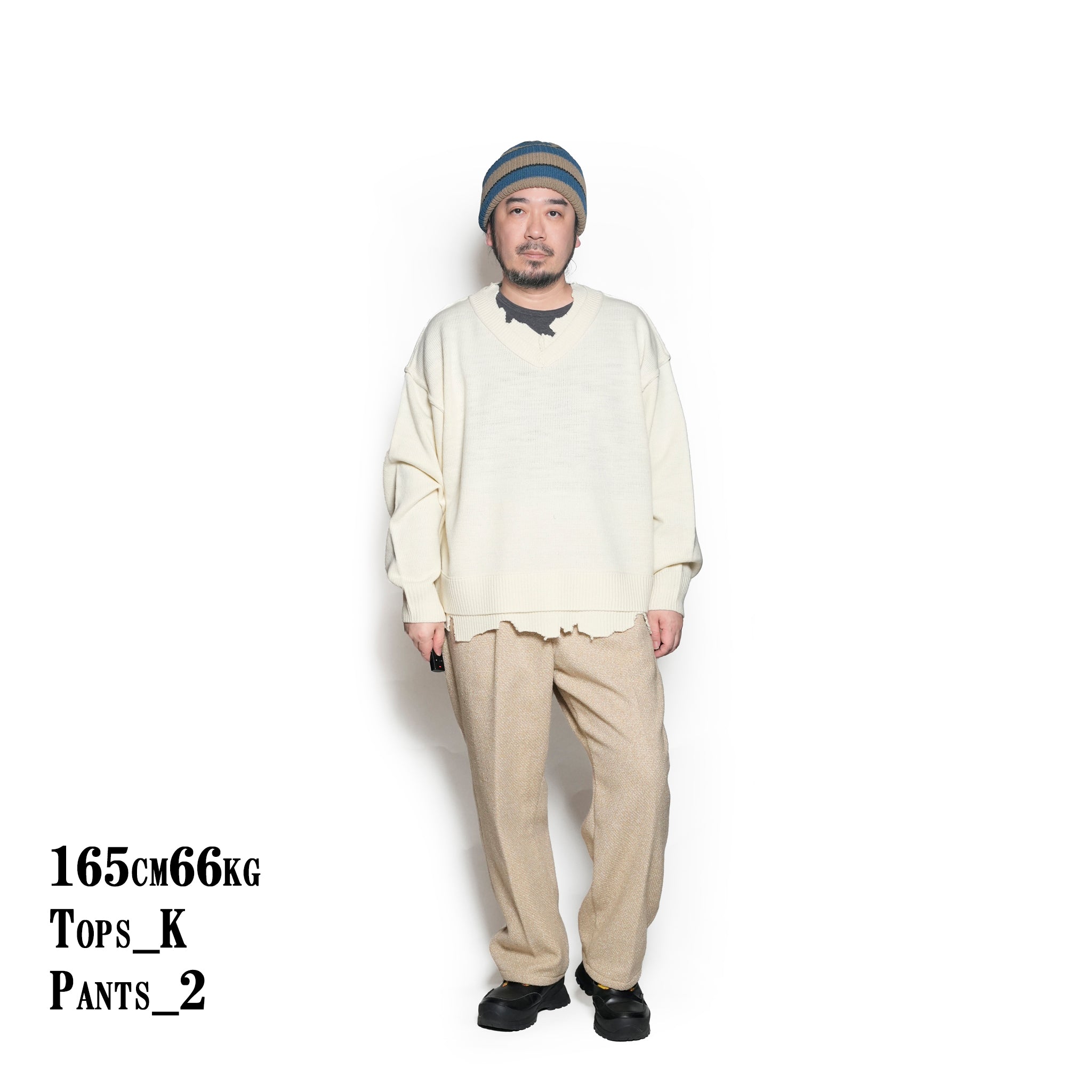 NEP EZ SLACKS | Color_Sand | No_voo-1234_sand【VOO_ヴォー】【入荷予定アイテム・入荷連絡可能】