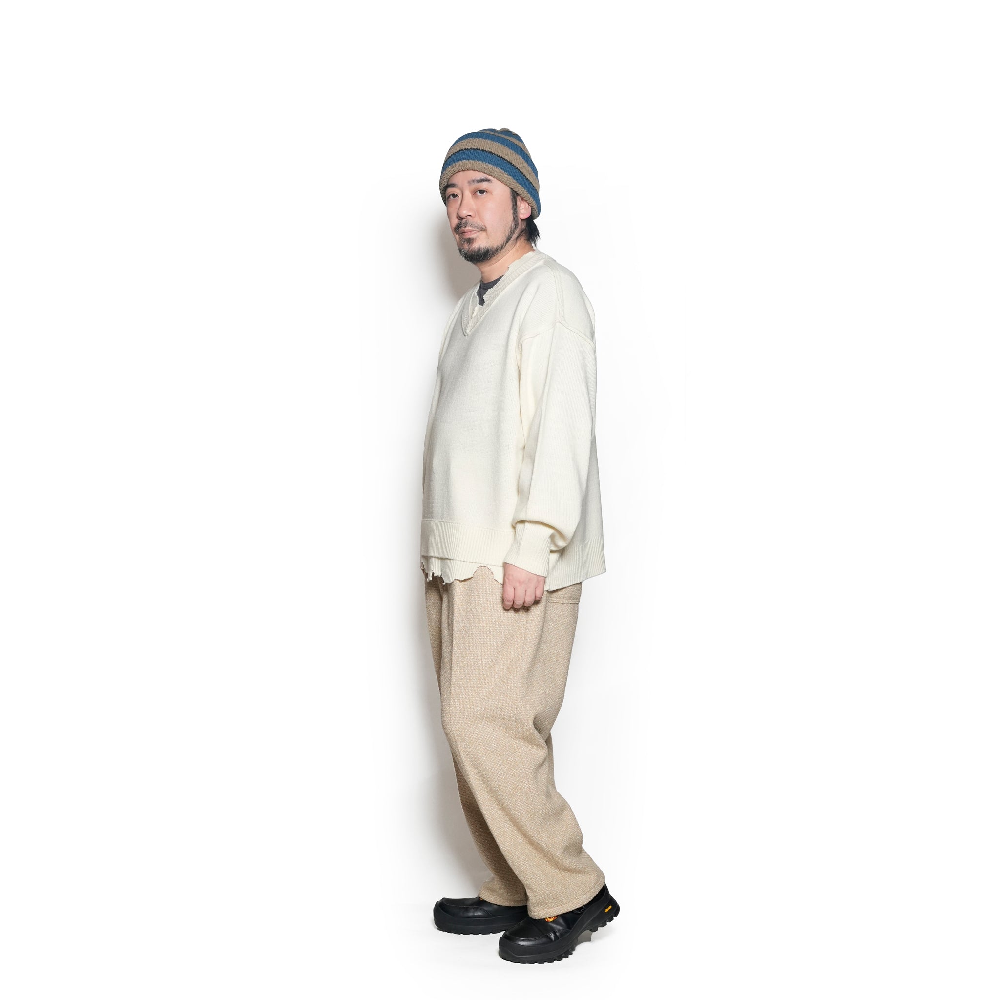 NEP EZ SLACKS | Color_Sand | No_voo-1234_sand【VOO_ヴォー】【入荷予定アイテム・入荷連絡可能】