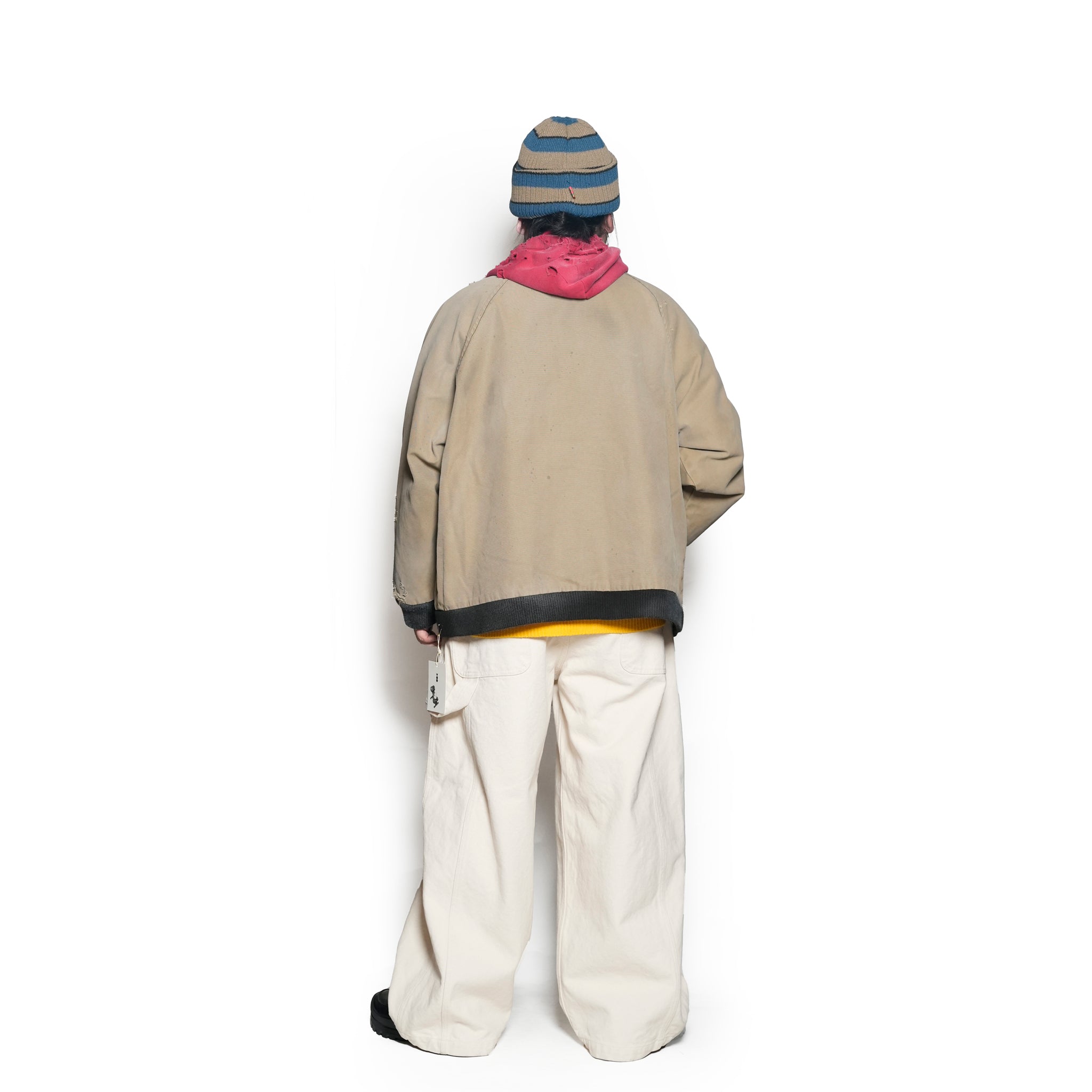 TRICKY DUCK JACKET | Color_Sand | No_voo-1248_sand【VOO_ヴォー】【入荷予定アイテム・入荷連絡可能】