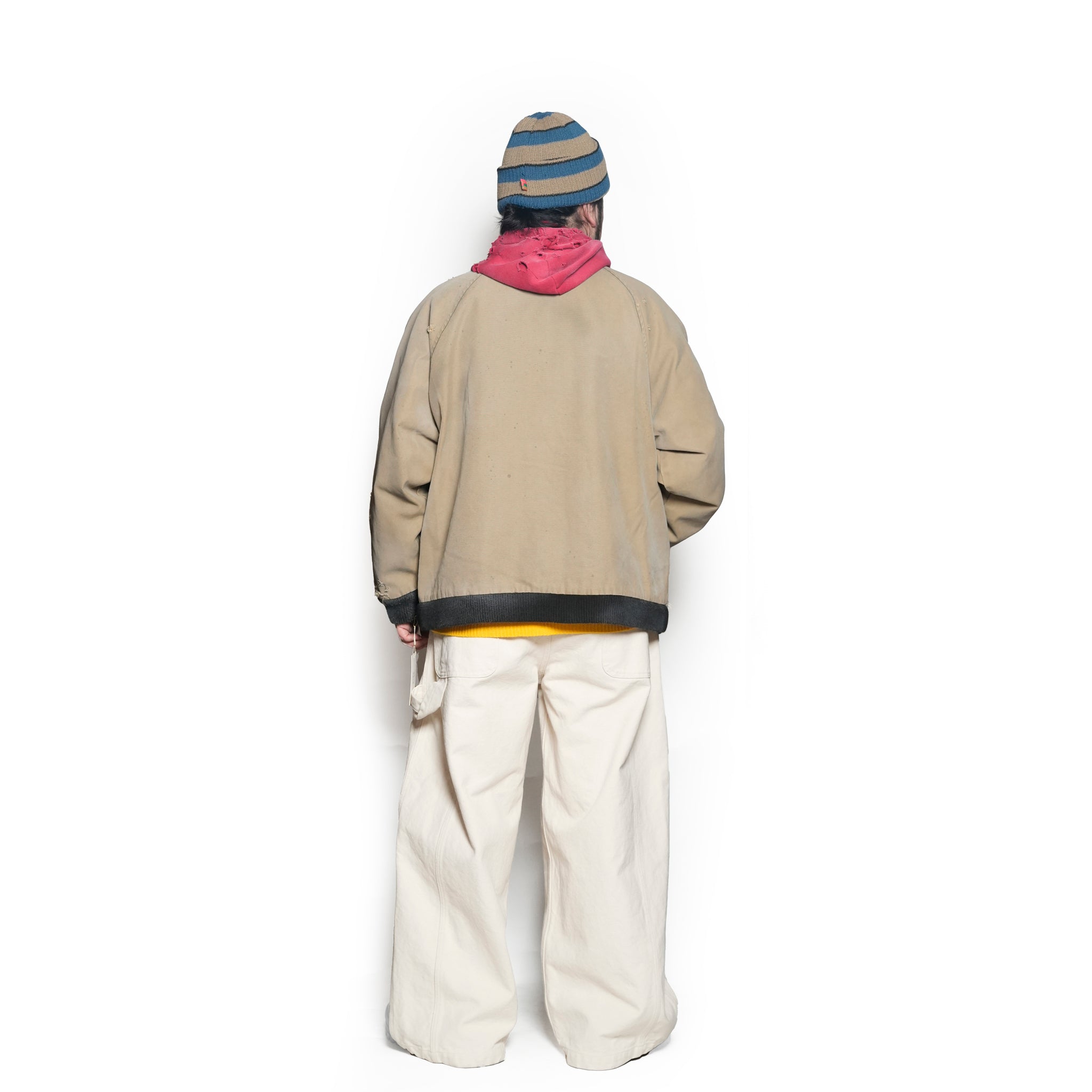TRICKY DUCK JACKET | Color_Sand | No_voo-1248_sand【VOO_ヴォー】【入荷予定アイテム・入荷連絡可能】