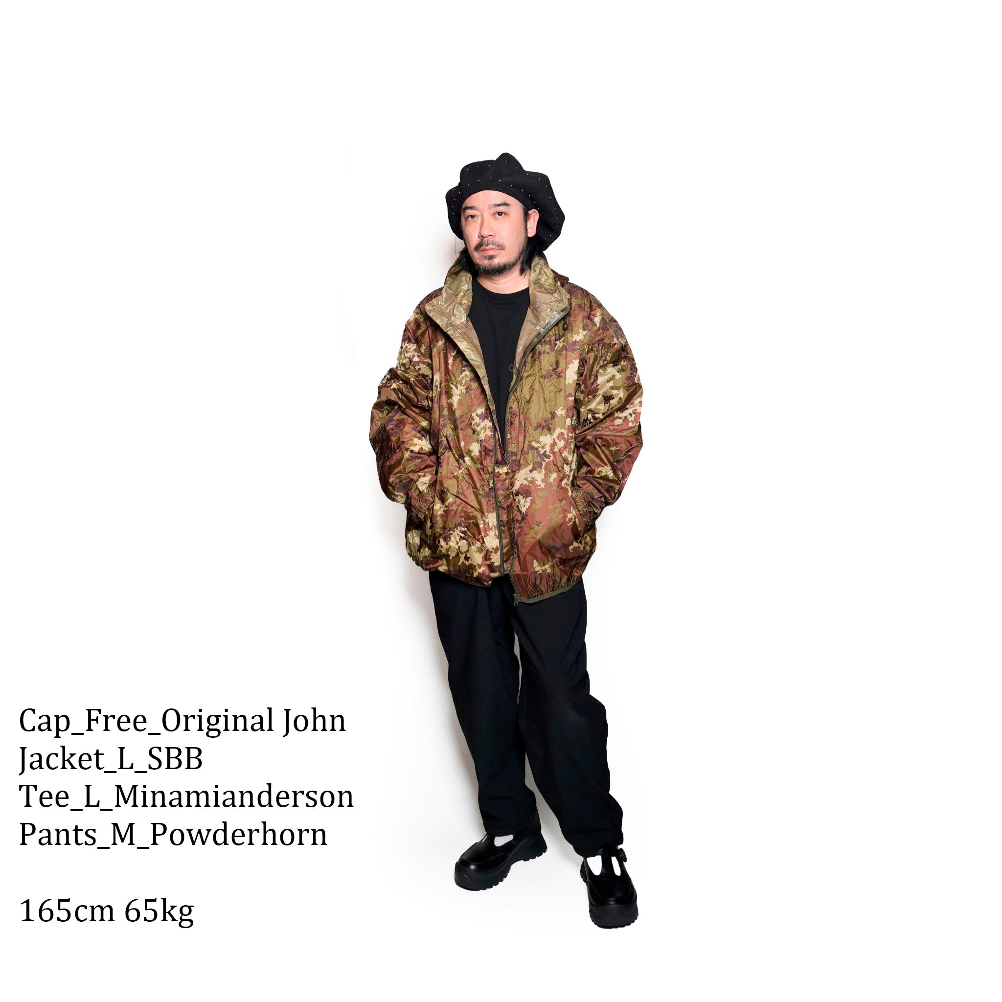 2101_camo | GIACCA IMPERMEABILE ANTIVENTO C | Color:Camo【SBB】