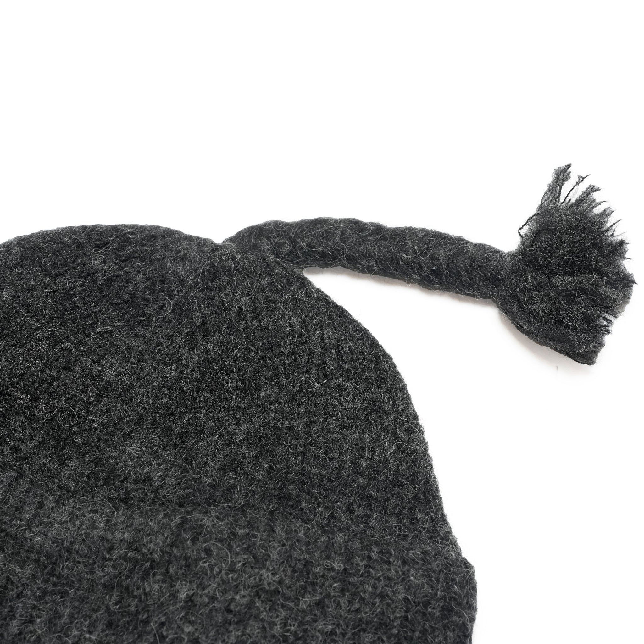 Alpaca Shaggy Chullio Hat | Color_Charcoal | No_prc05-02_charcoal【MONITALY_モニタリー】