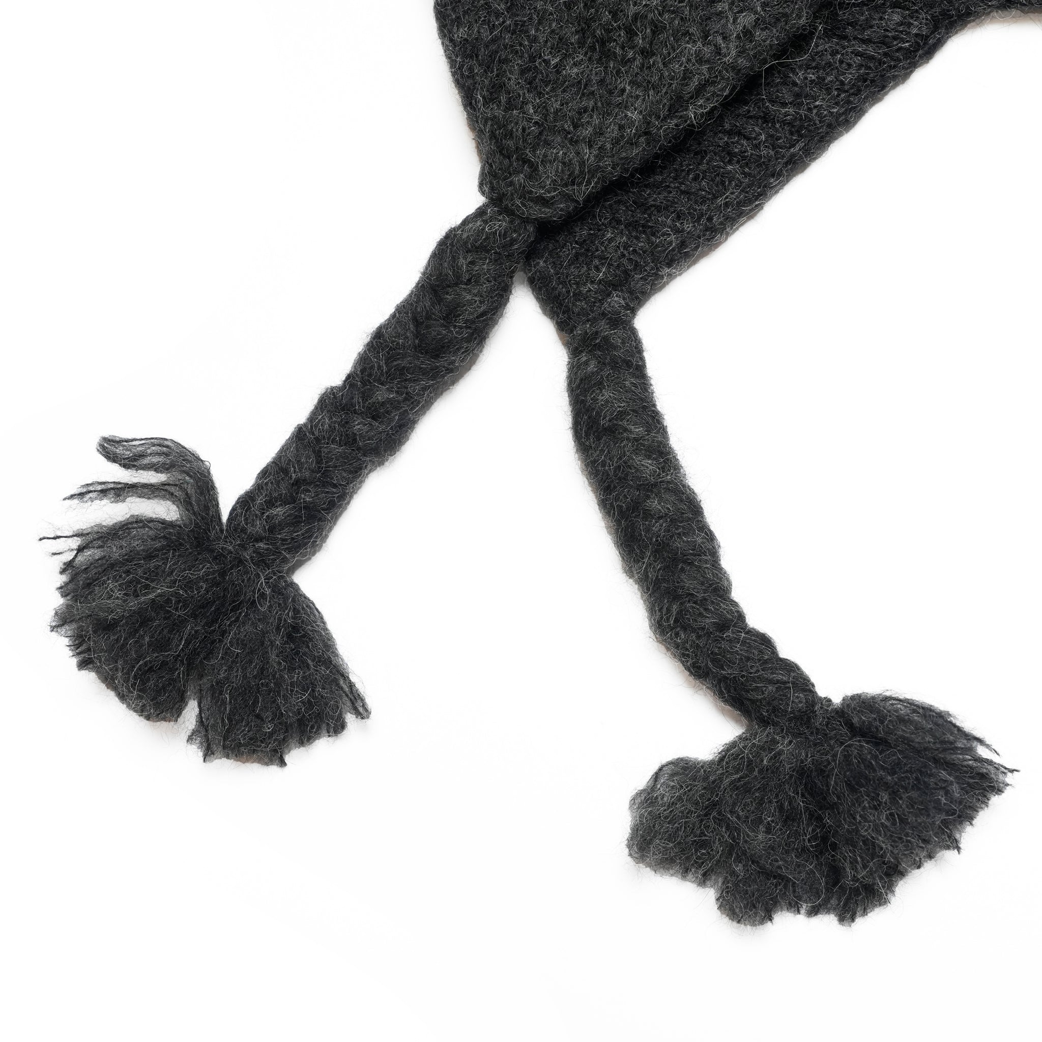 Alpaca Shaggy Chullio Hat | Color_Charcoal | No_prc05-02_charcoal【MONITALY_モニタリー】